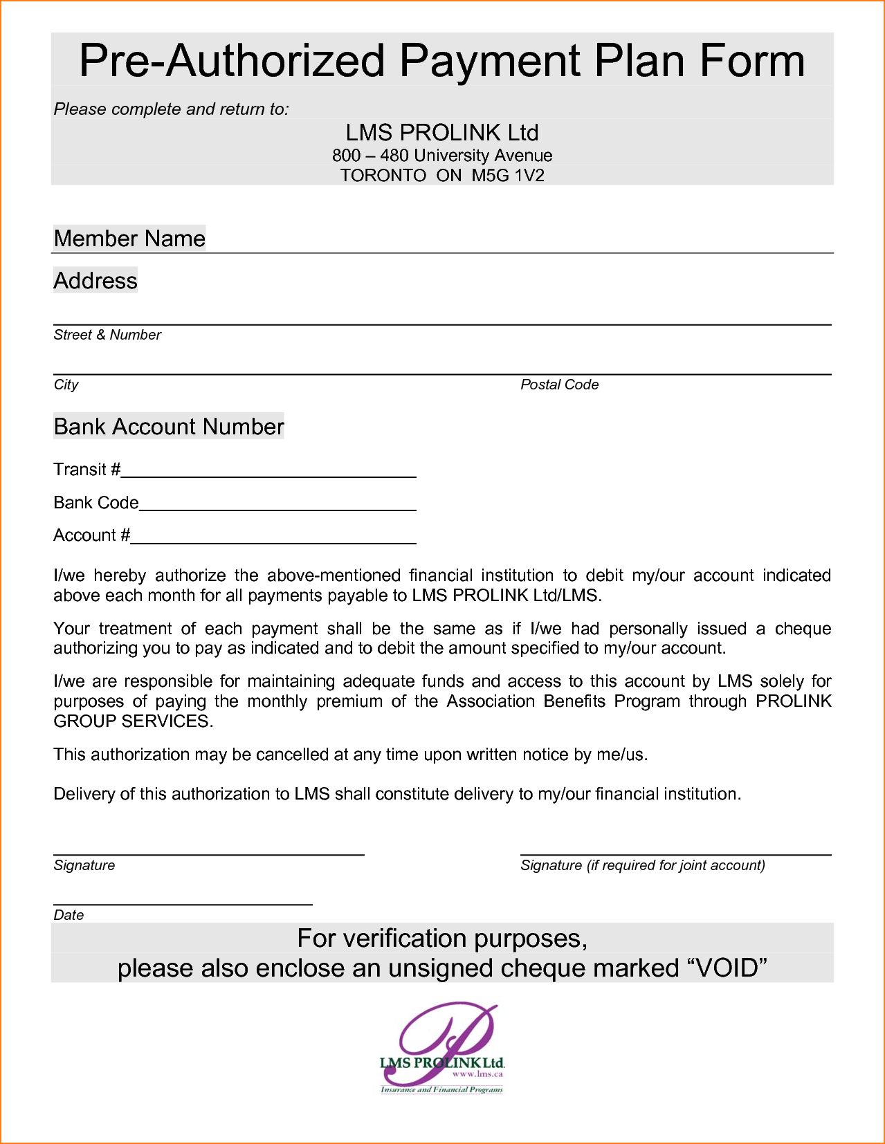 Payment Plan Agreement Template Free | DocTemplates