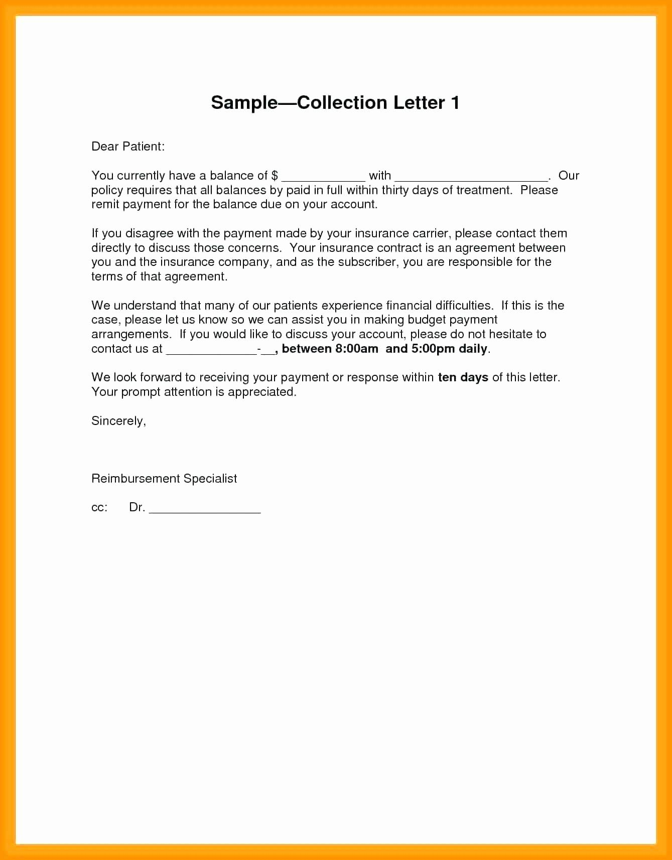 Sample Letter Of Disagreement Template - 15 Best Payment Terms Letter Template Resume Templates Resume