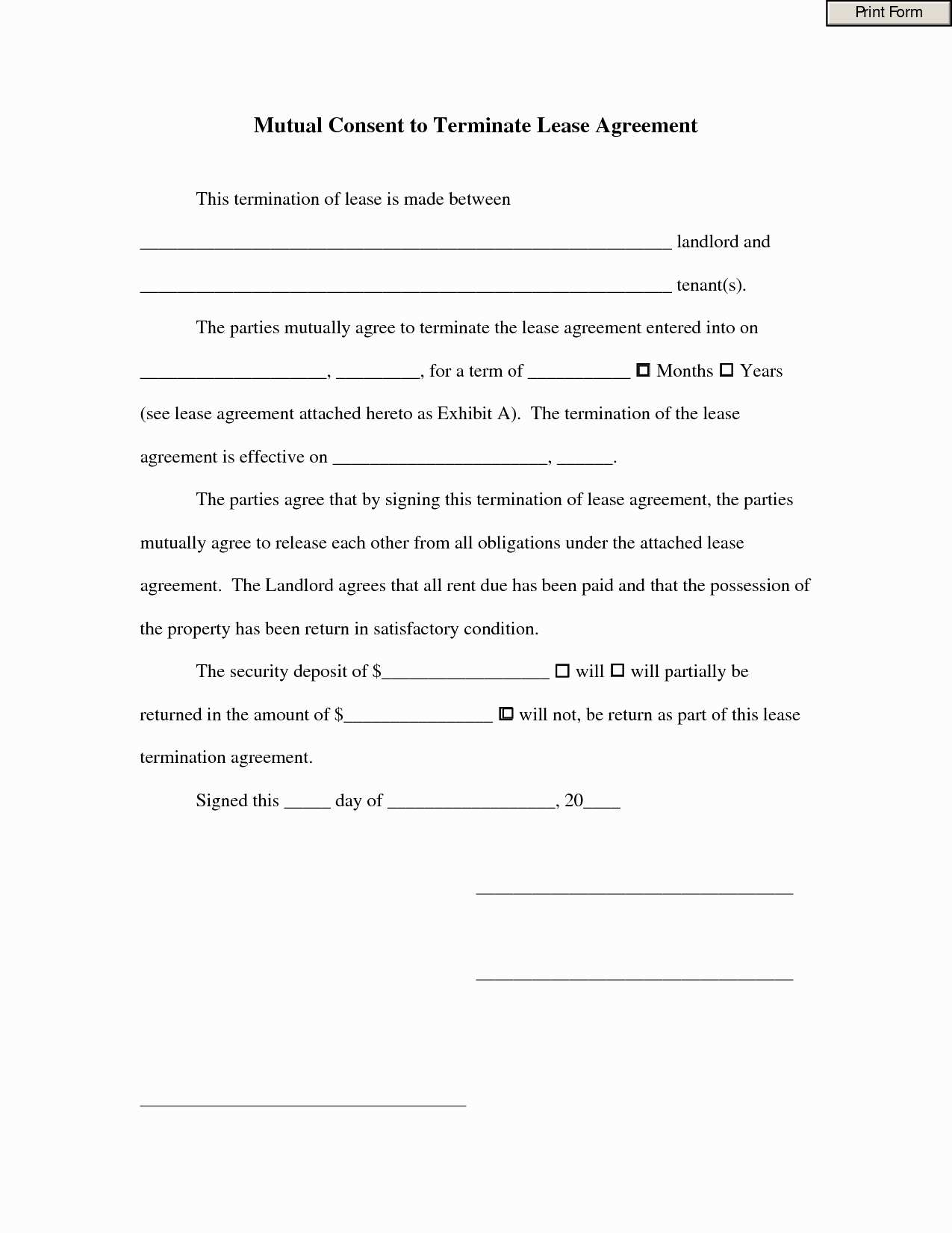 breaking lease agreement letter template Collection-Landlord Breach Lease Agreement Inspirational Letter Mutual Agreement Gallery Agreement Letter format 9-h