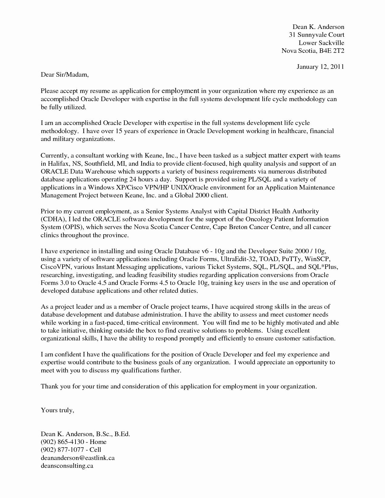 Asset Management Cover Letter Template - 15 New Cover Letter Example for It Job Application Resume