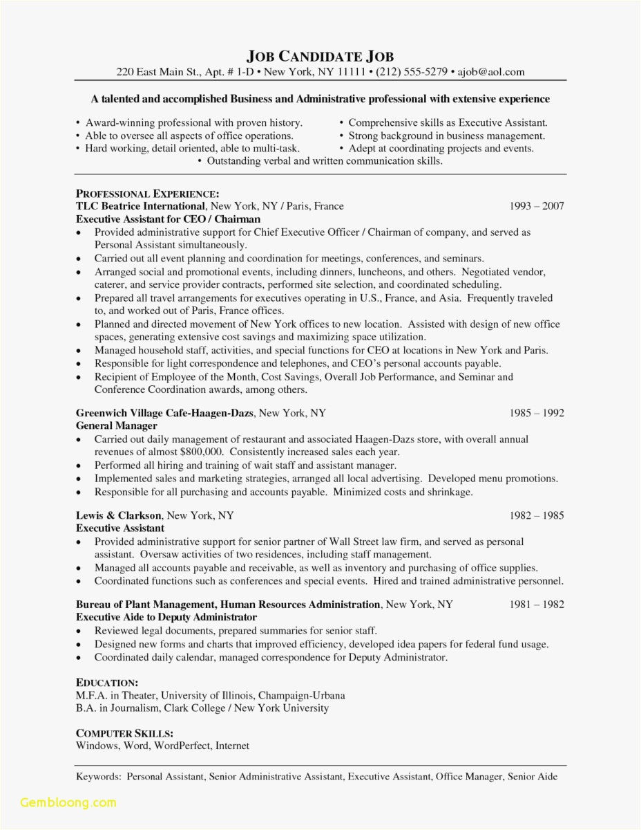 Cover Letter Template No Experience - 18 Cover Letter Templates Word Picture