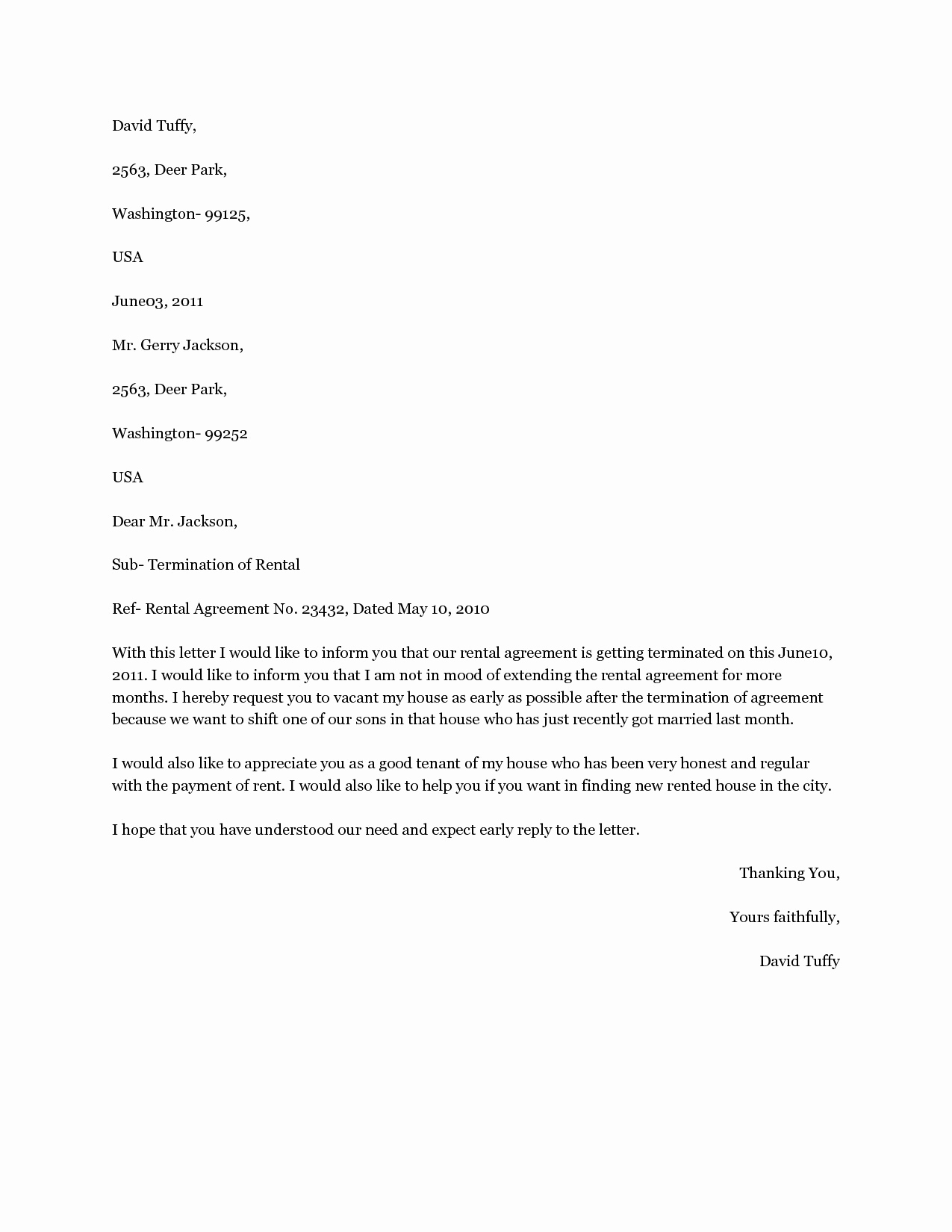 Self Storage Rent Increase Letter Template - 20 Rent Application Cover Letters