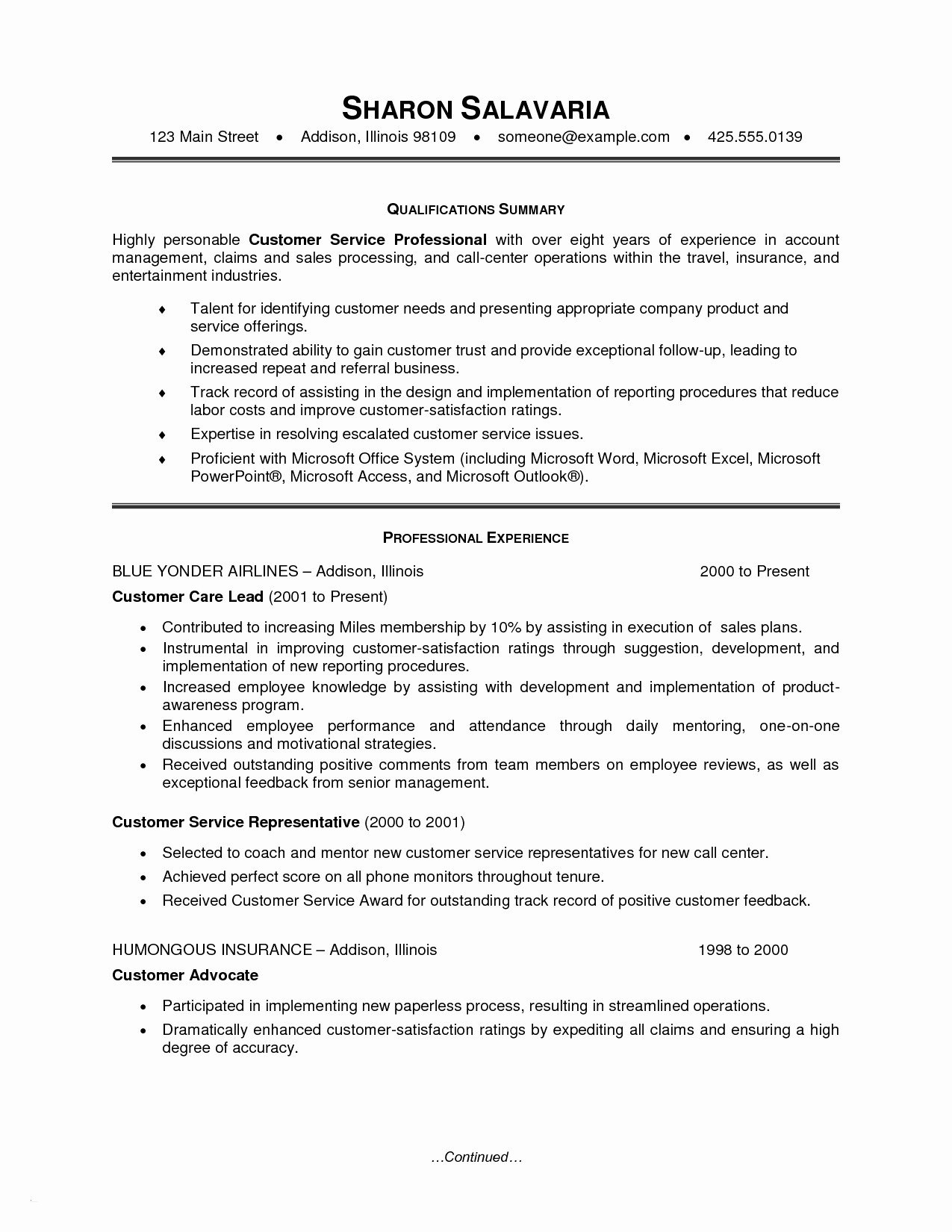 Going Paperless Letter to Customers Template - 21 Free Customer Service Resume Bcbostonians1986