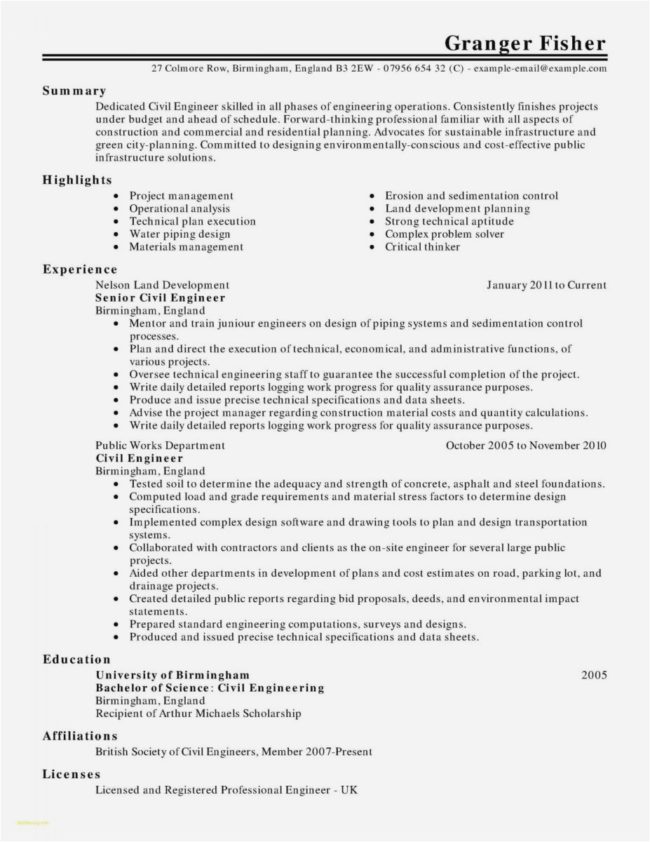 Construction Cover Letter Template - 25 How to Write A Resume and Cover Letter Example