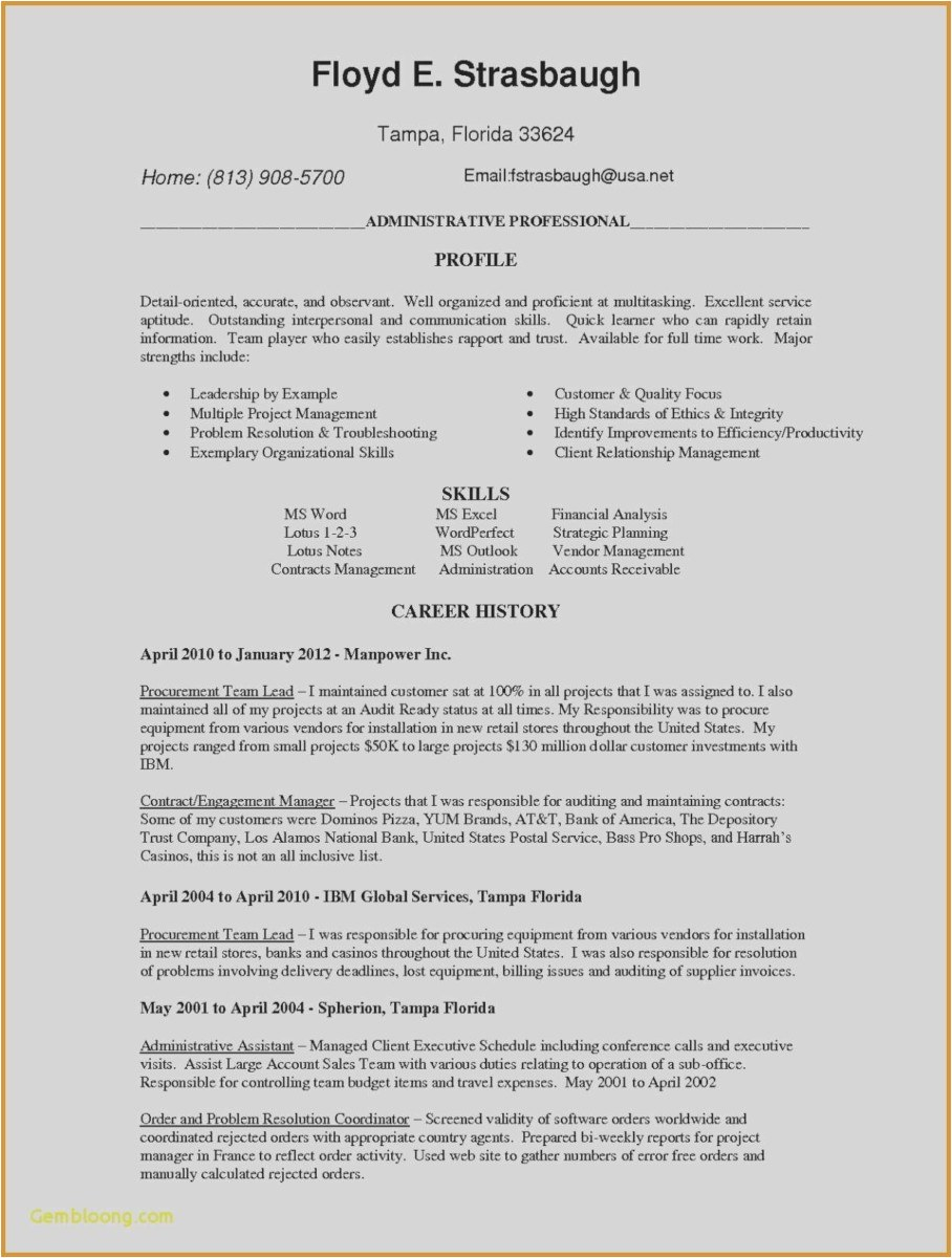 Vendor Letter Template - 27 Cover Letter with Resume