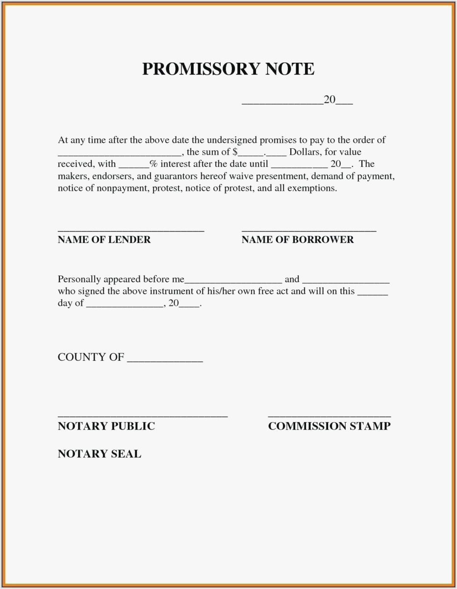 Demand Letter Promissory Note Template Examples Letter Template