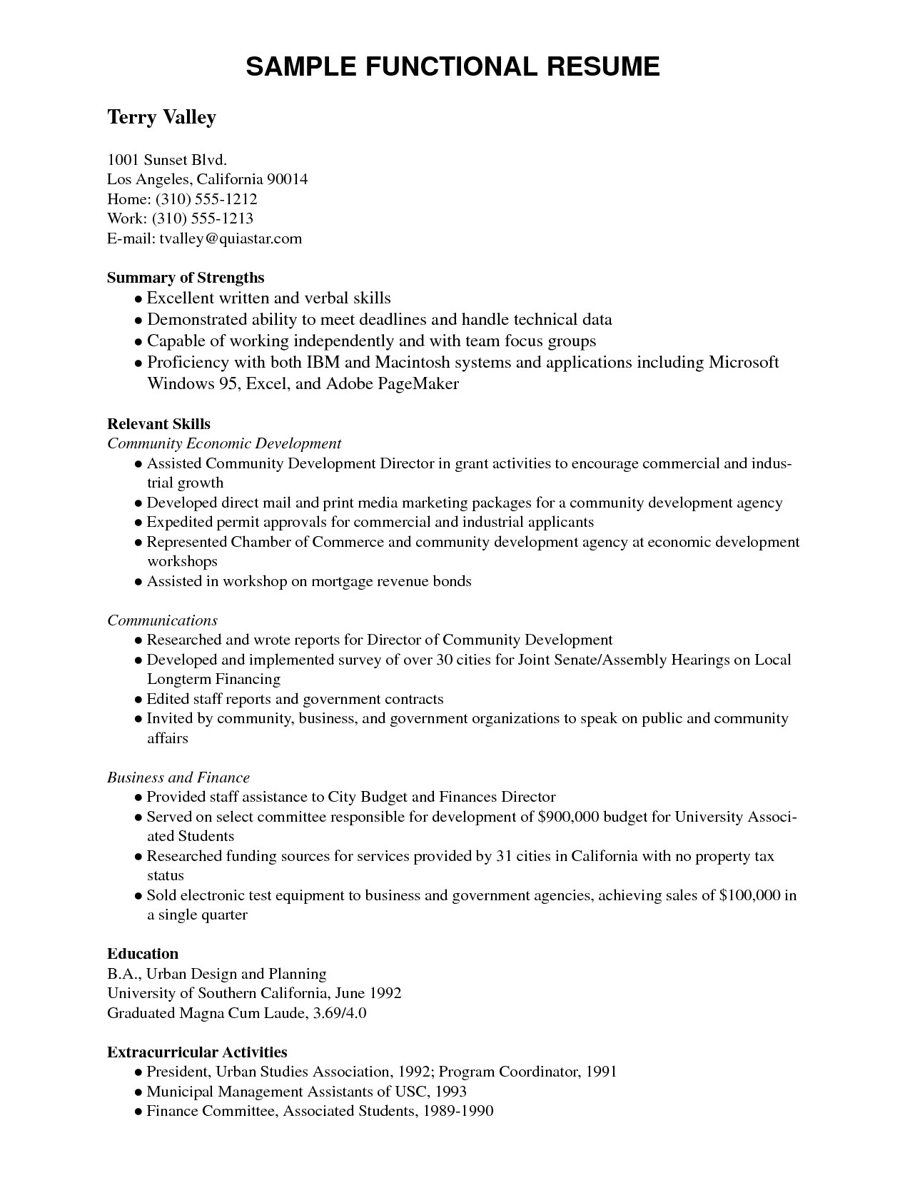 Letter to Senator Template - 64 Concepts Resume Writing Template