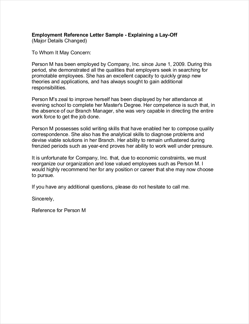 Net Neutrality Letter Template - 9 Employee Reference Letter Examples &amp; Samples In Pdf