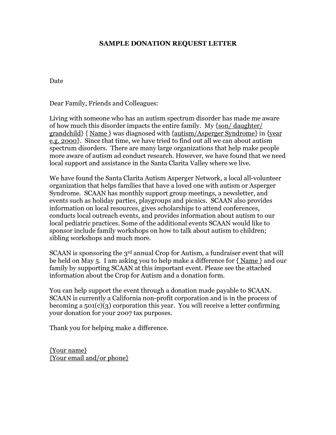 Prayer Letter Template Download Examples | Letter Template ...