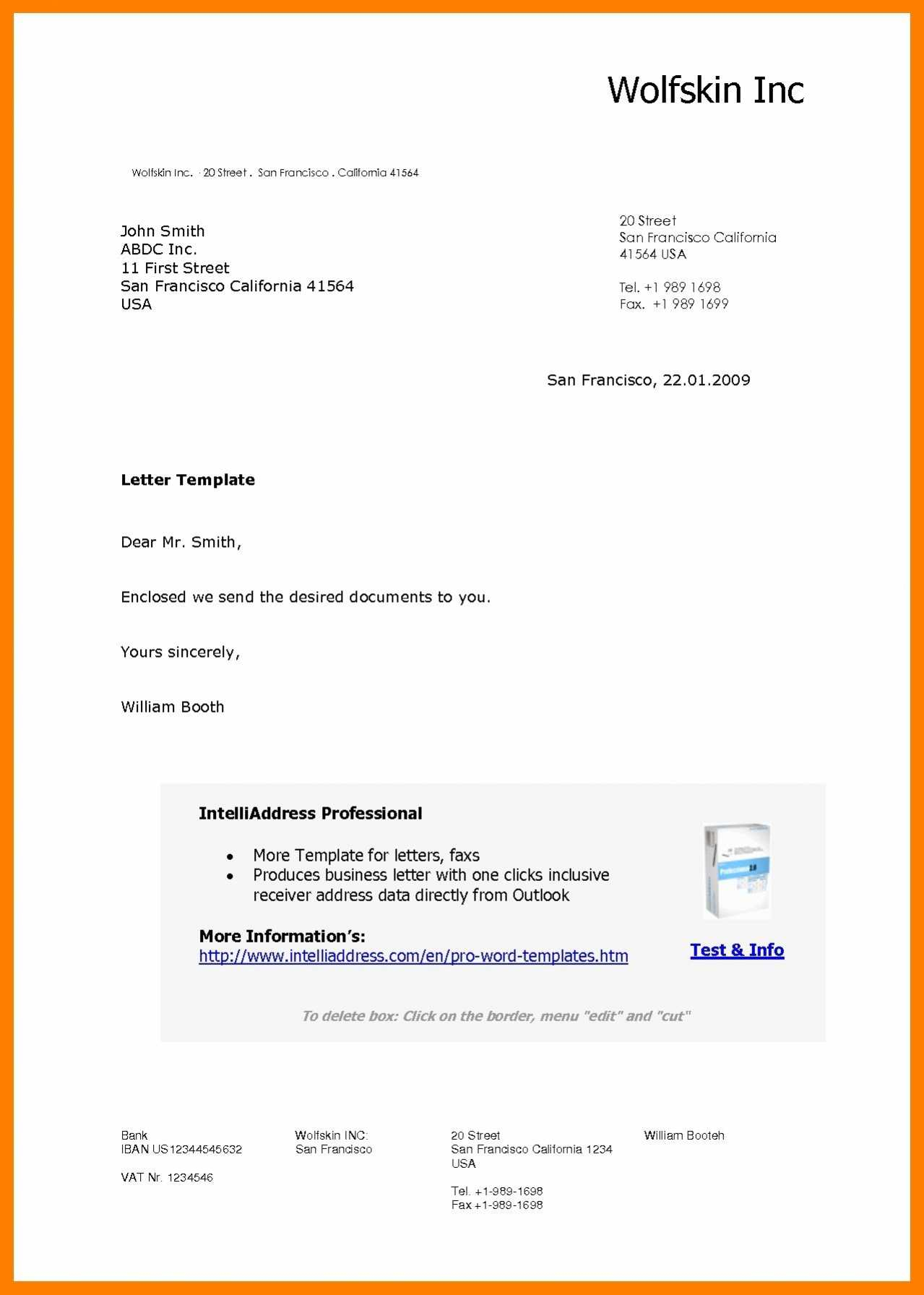 Letter From Santa Template Word - Beautiful Free Cover Letter Template Word