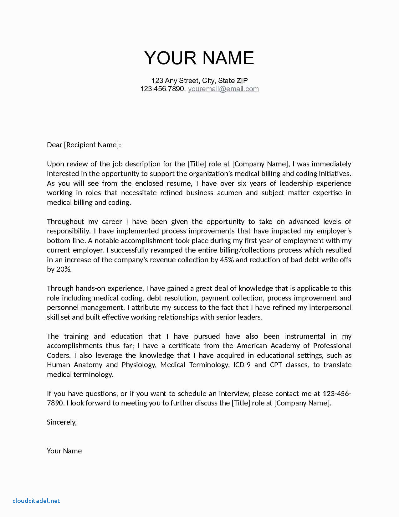 Cover Letter Template for Teenager - Beautiful Professional Job Application Letter Template