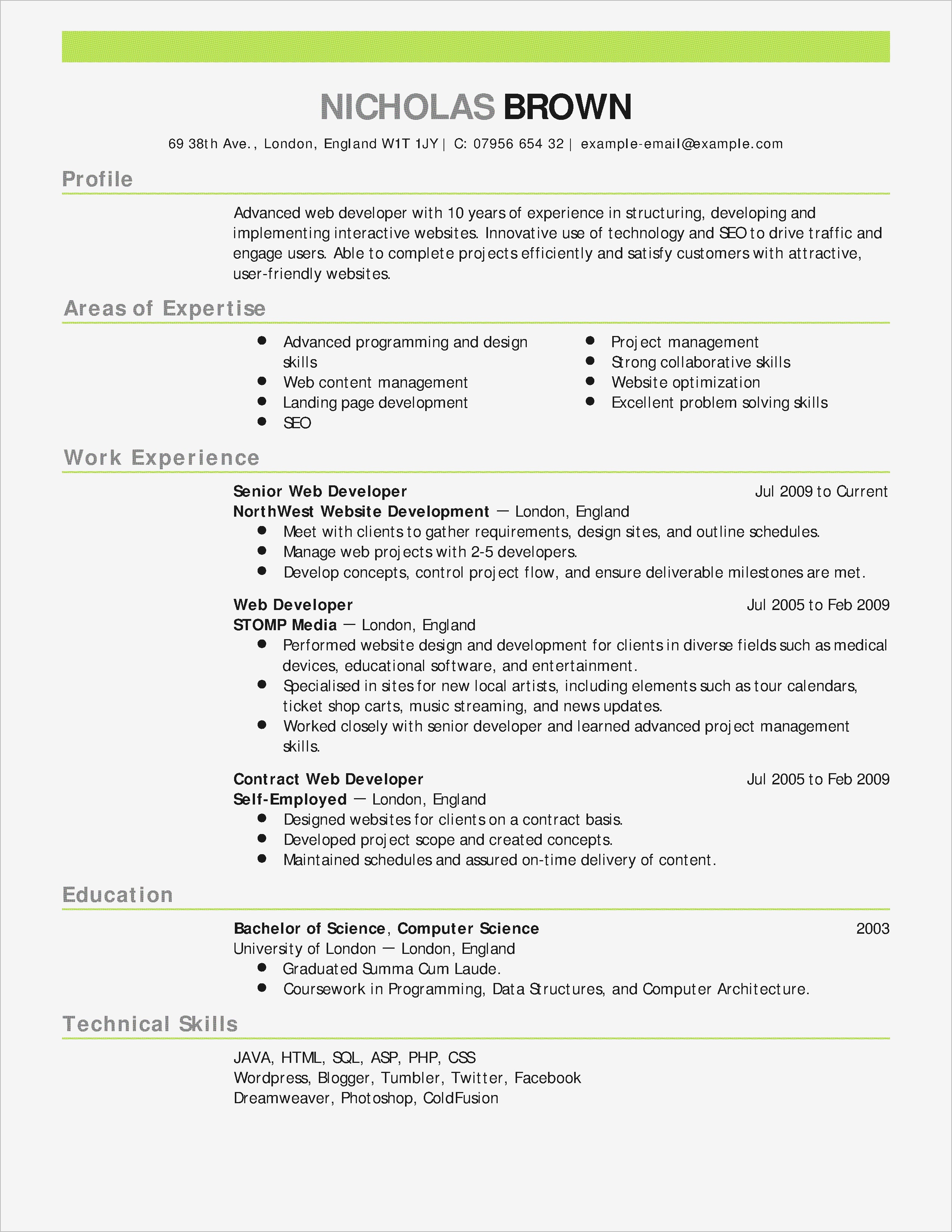 Pull Letter Template - Best Professional Resume Template Pdf