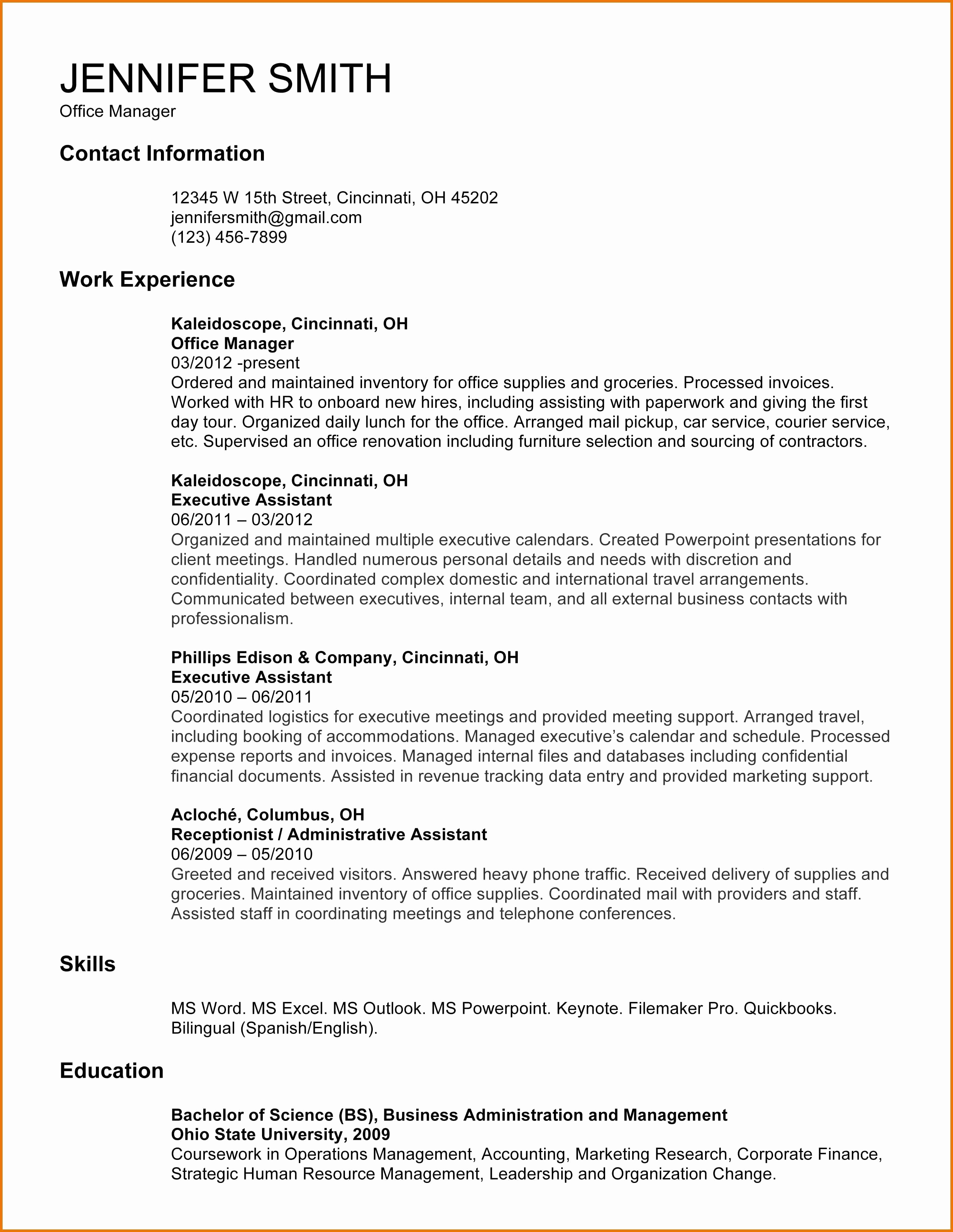 English Cover Letter Template - Best Resume and Cover Letter Template