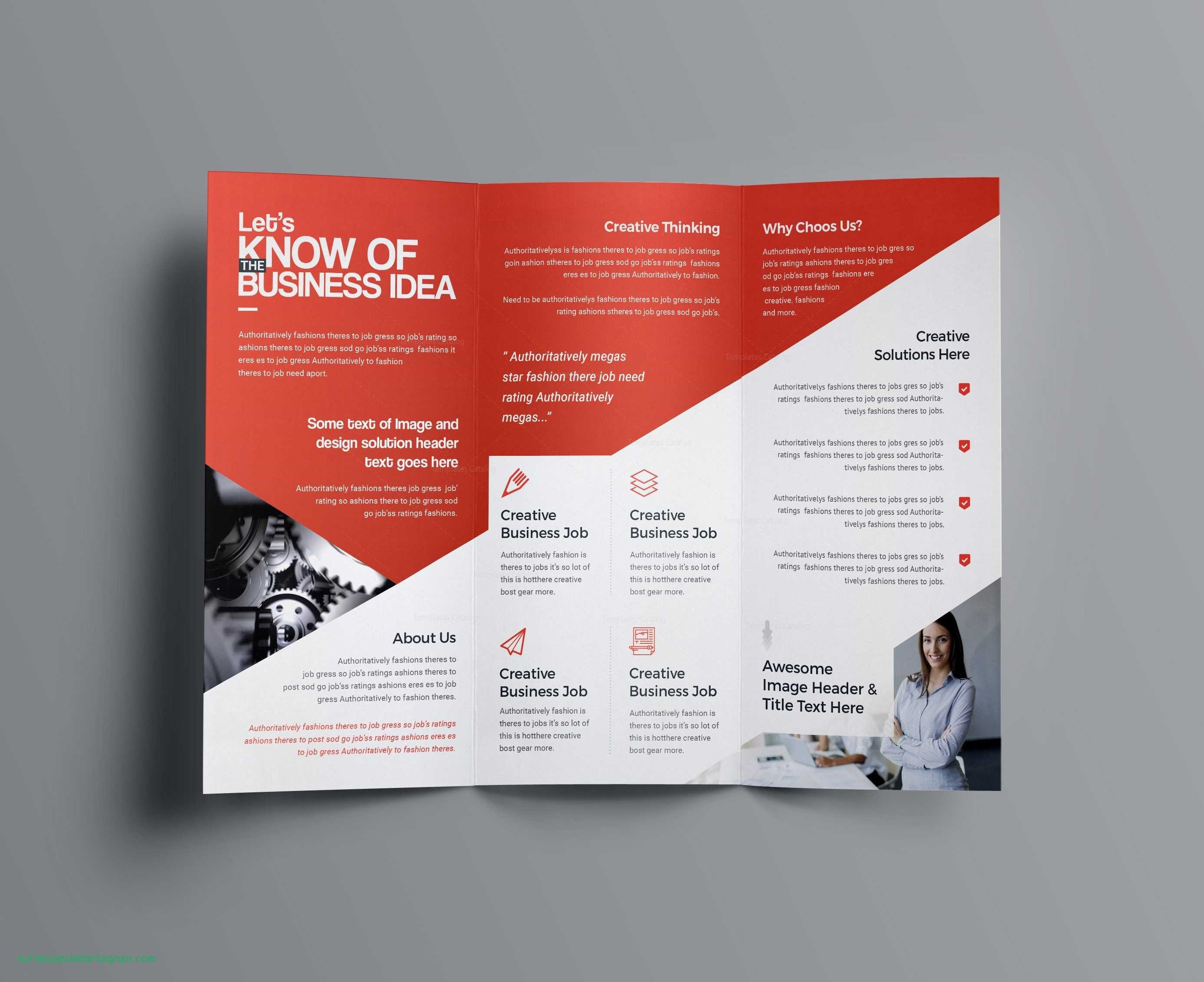 Tri Fold Letter Template - Business Brochure Template New Graphic Design Brochure Templates