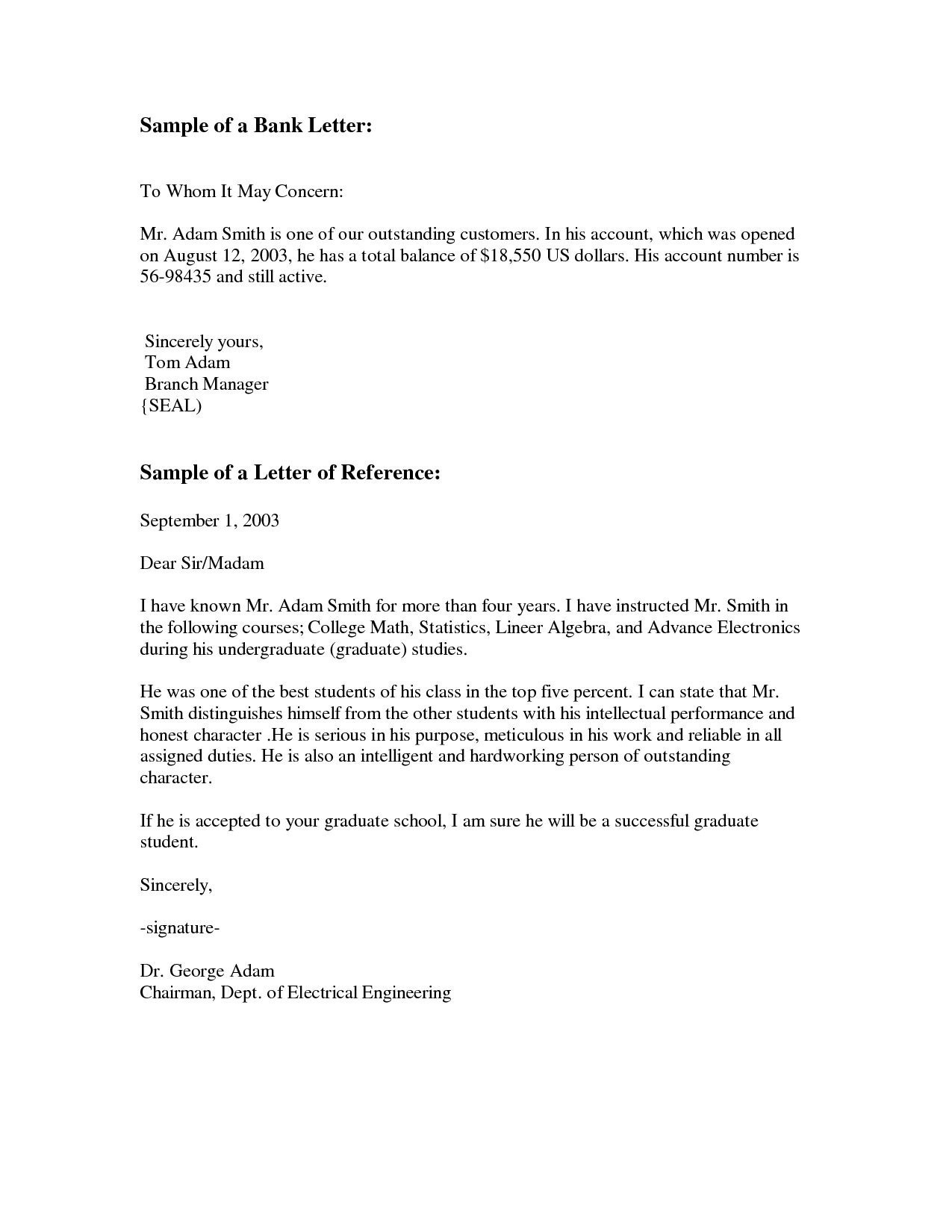 Formal Letter Format Example Pdf