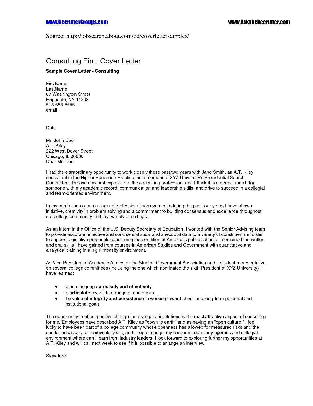 T format Cover Letter Template - Business Cover Letter format Sample Fresh format Business Cover