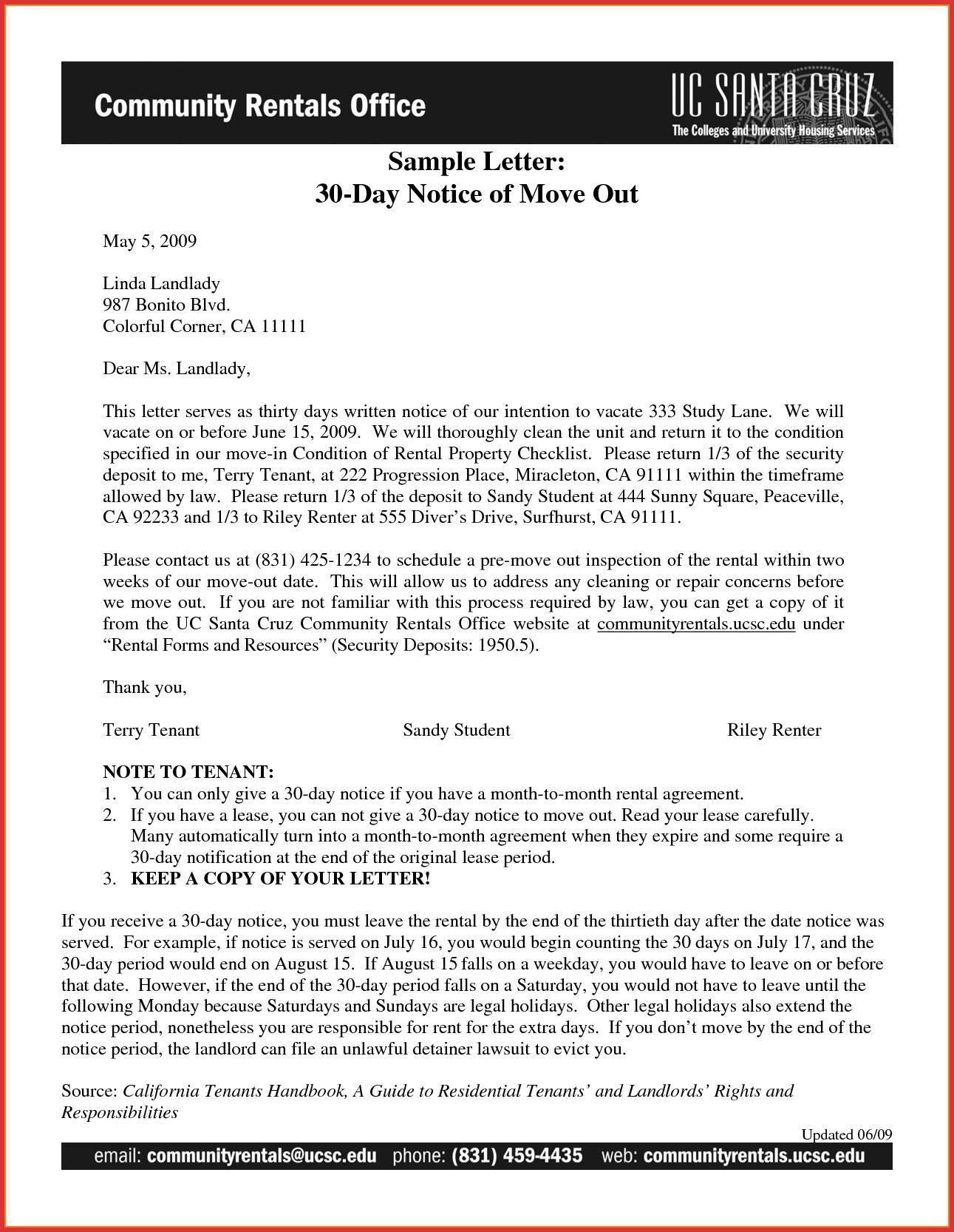 Eviction Letter Template California - California Eviction Notice form New Awesome 30 Day Notice Template
