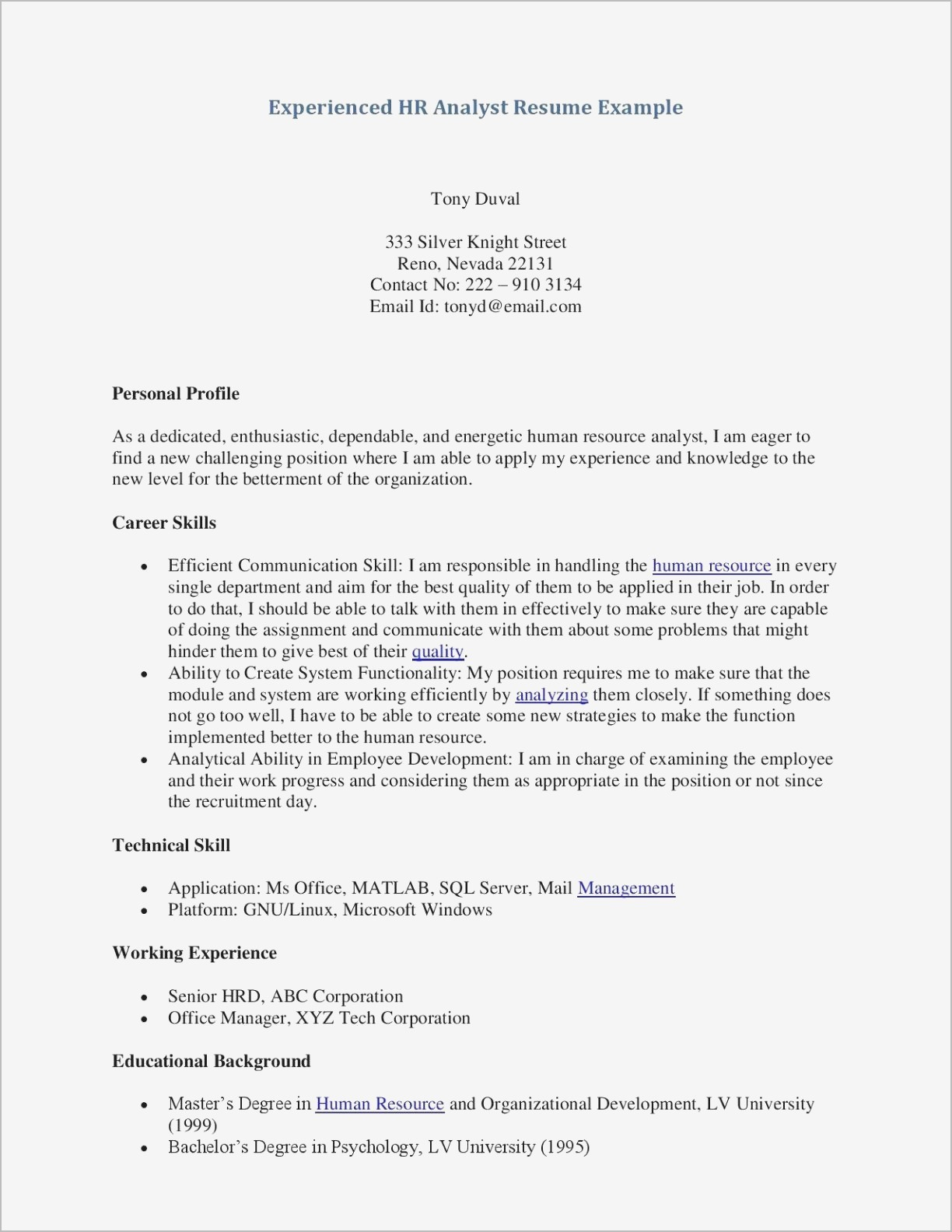 Support Letter Template - Case for Support Template