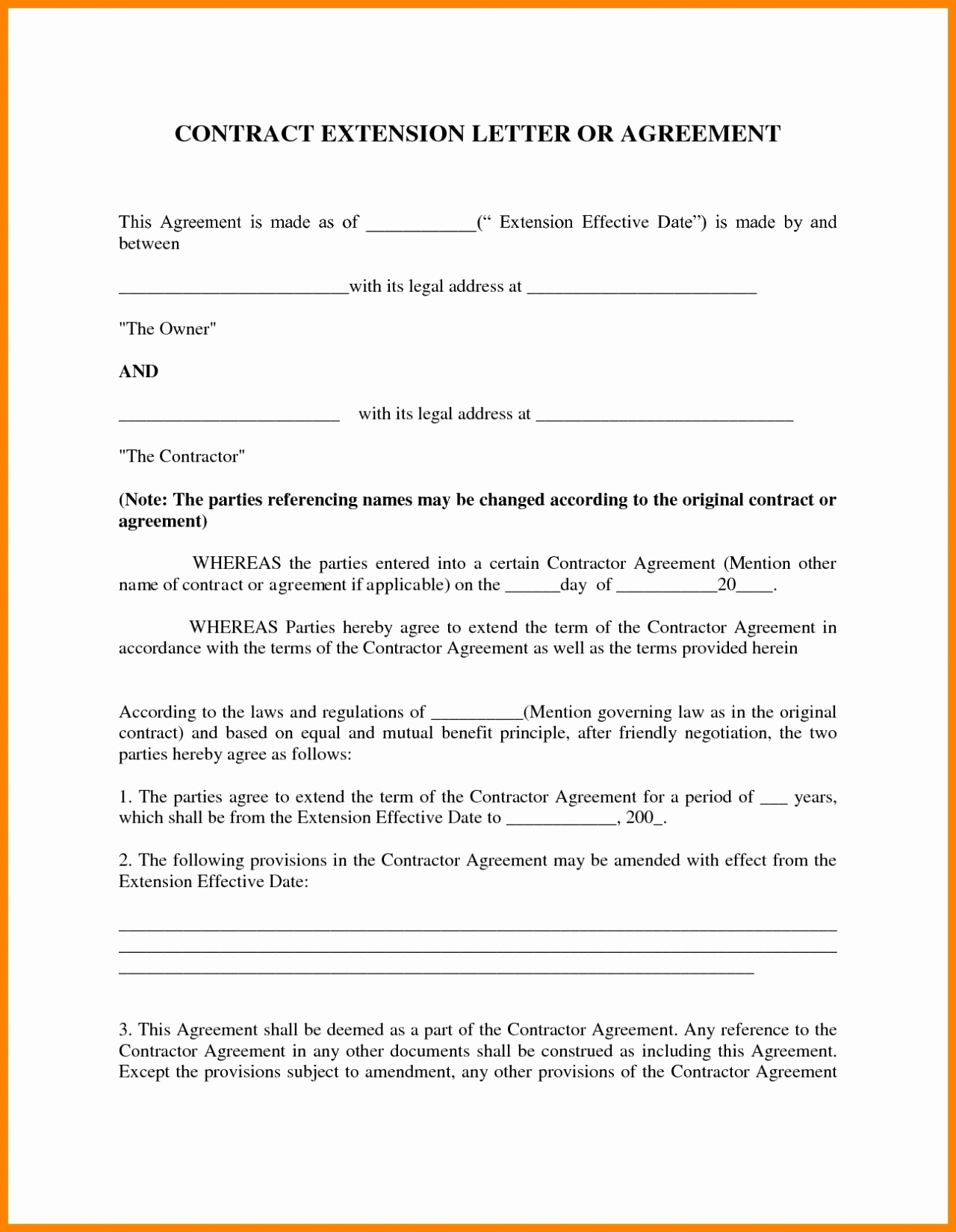 Parent Letter to Child Template - Casual Employment Contract Template 31 50 Elegant Free Parent Child