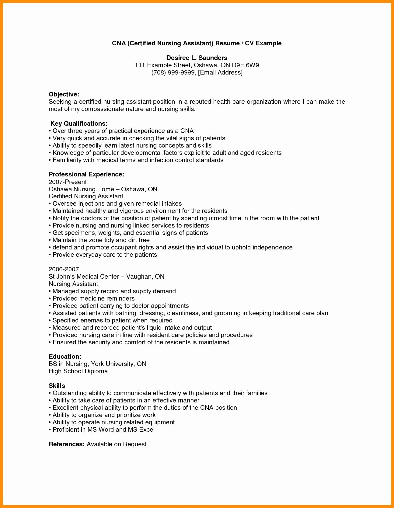 Traditional Cover Letter Template - Chemotherapy order Templates
