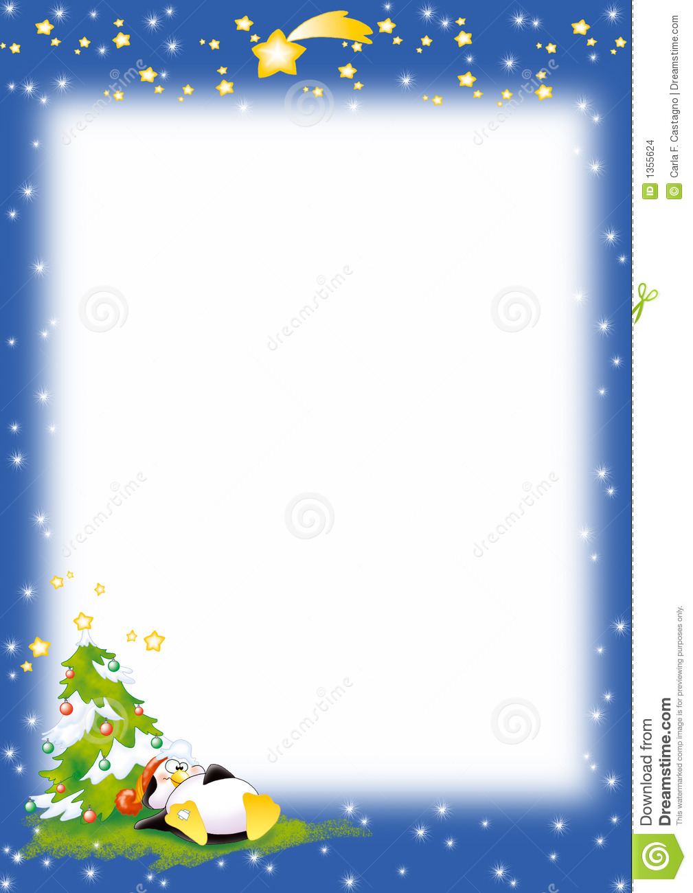 Christmas Letter Background Template Samples | Letter ...