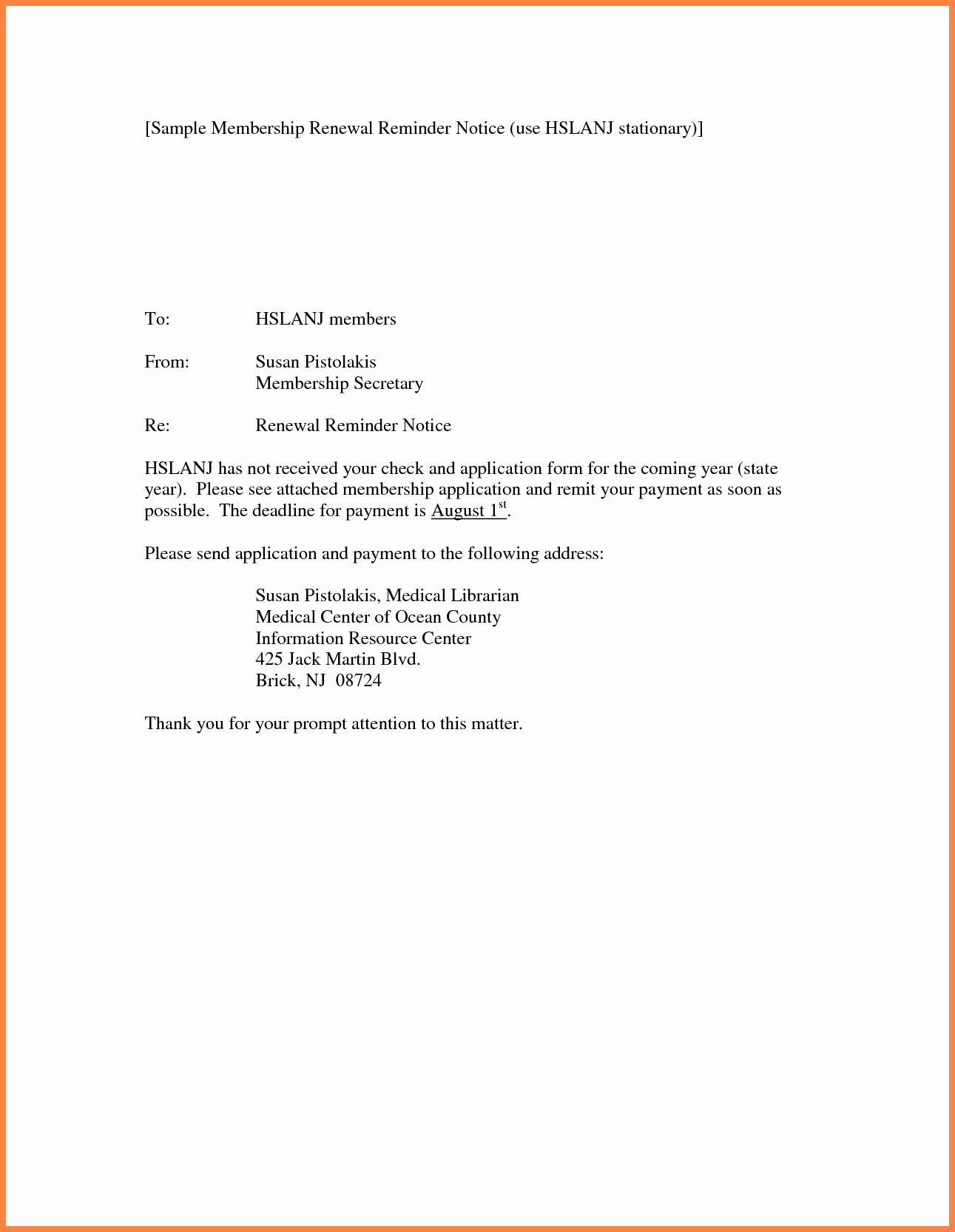 lease renewal reminder letter template Collection-Contract Renewal Letter Template New Renewal Letter Sample Fresh 10 Insurance Renewal Notice Sample 12-i