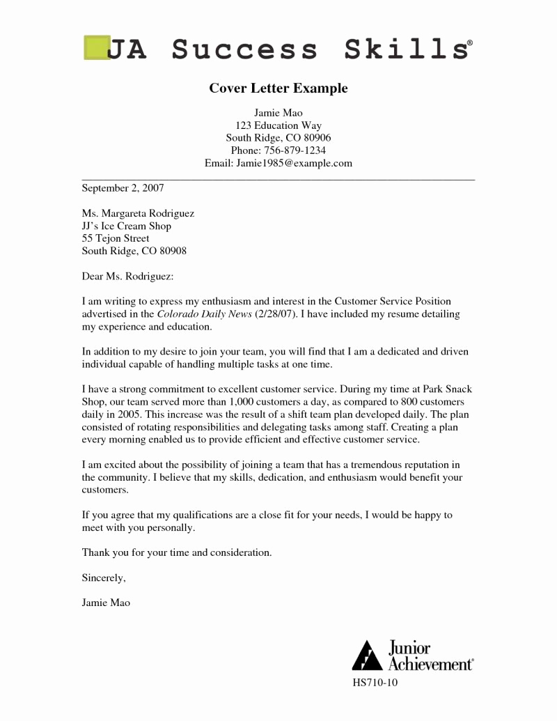 Construction Cover Letter Template - Cover Letter for Construction Job Unique New Example Cover Letter