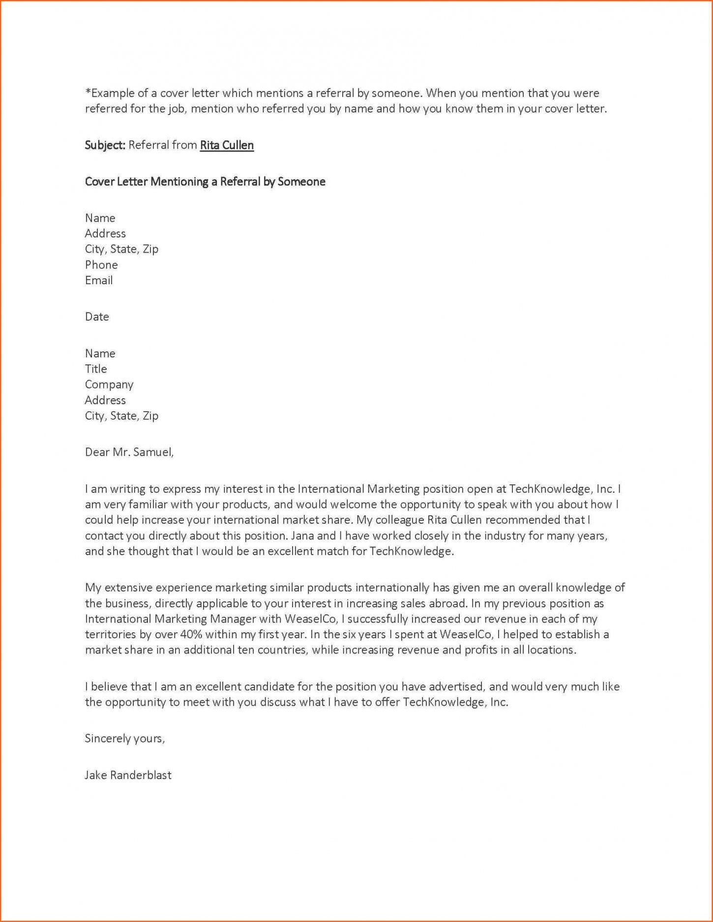 Cover Letter Template Google Docs Download - Cover Letter Template