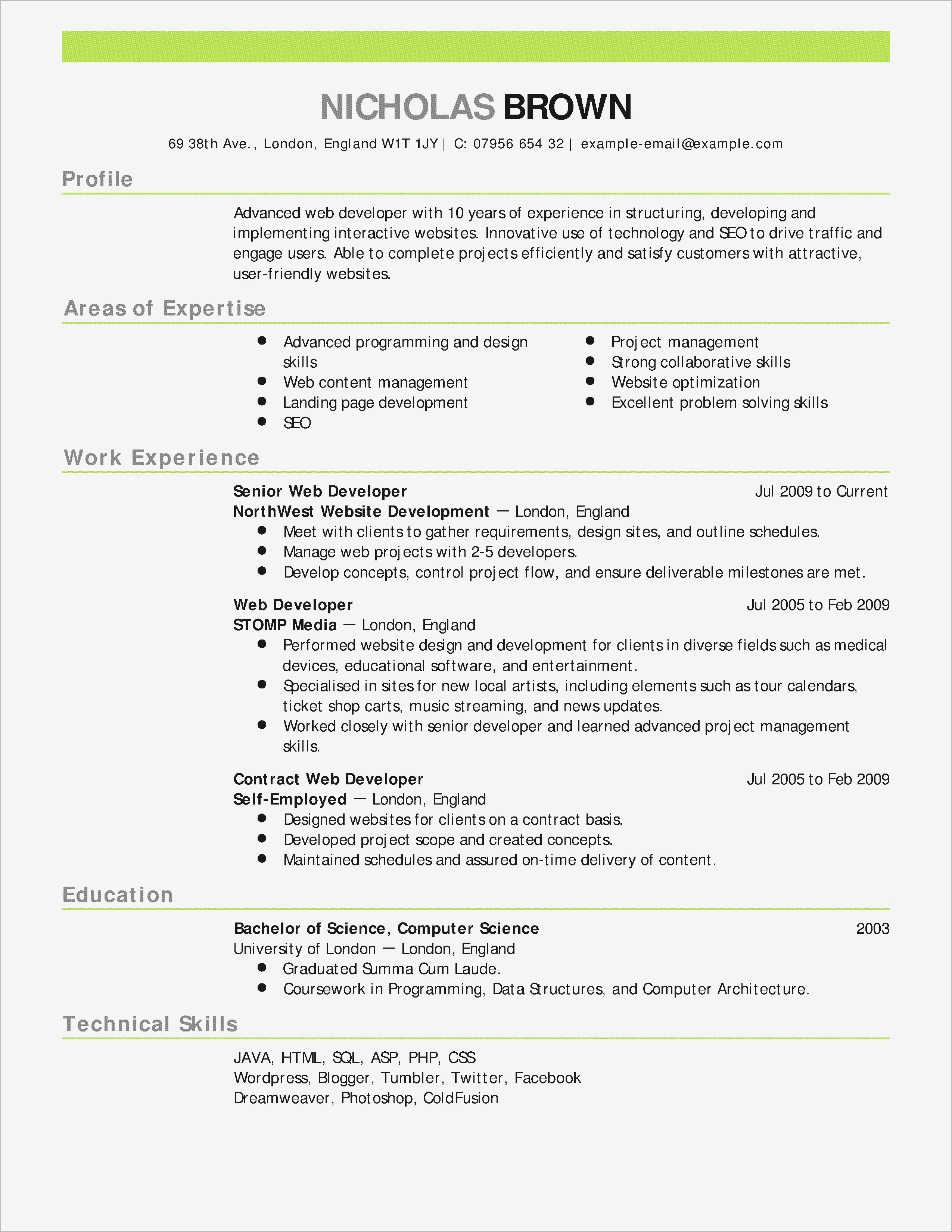 accredited investor verification letter template example-Date Birth format In Resume Unique Professional Job Resume Template Od Specialist Cover Letter Lead 14-h