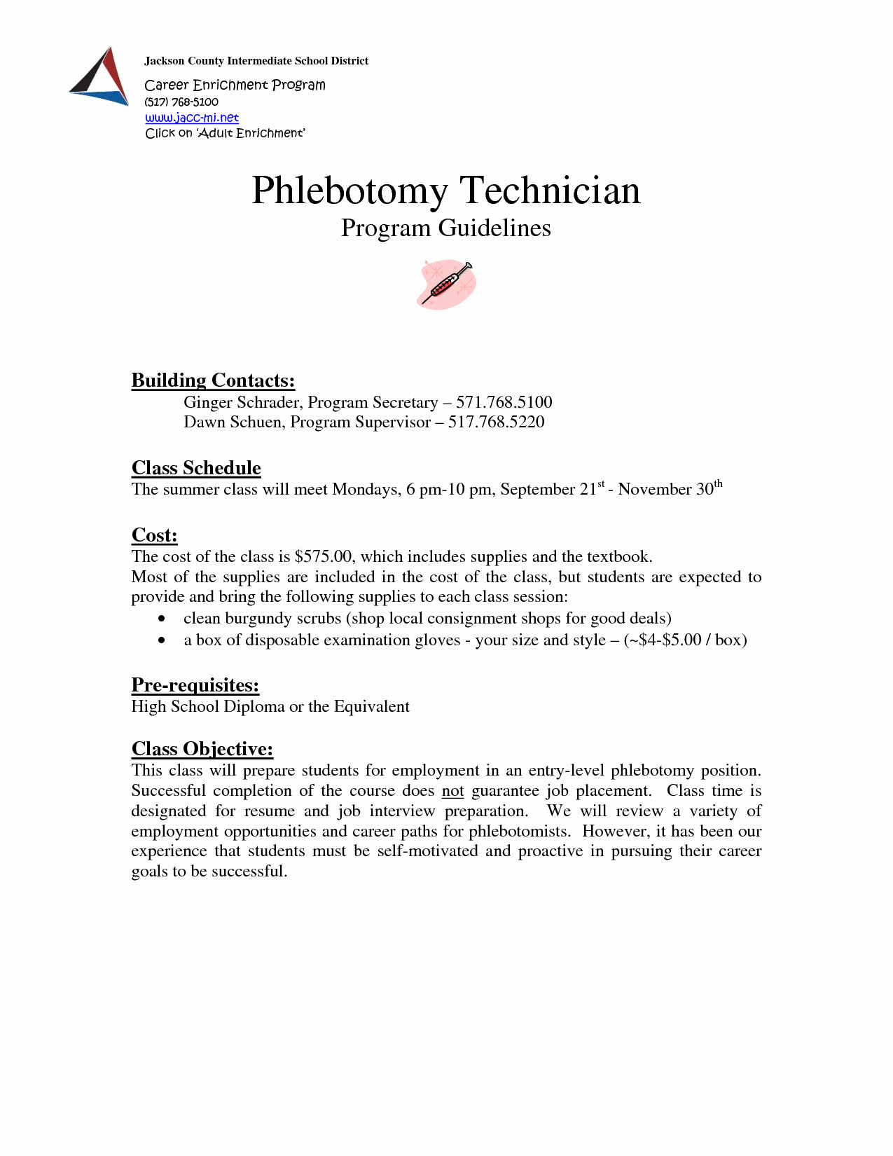 New Cover Letter Examples For Entry Level Phlebotomist most complete