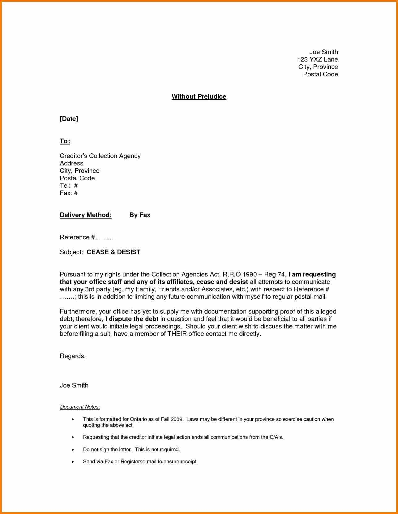 Debt Harassment Template Letter - Debt Collection Cease and Desist Letter Template Copy Jury Duty