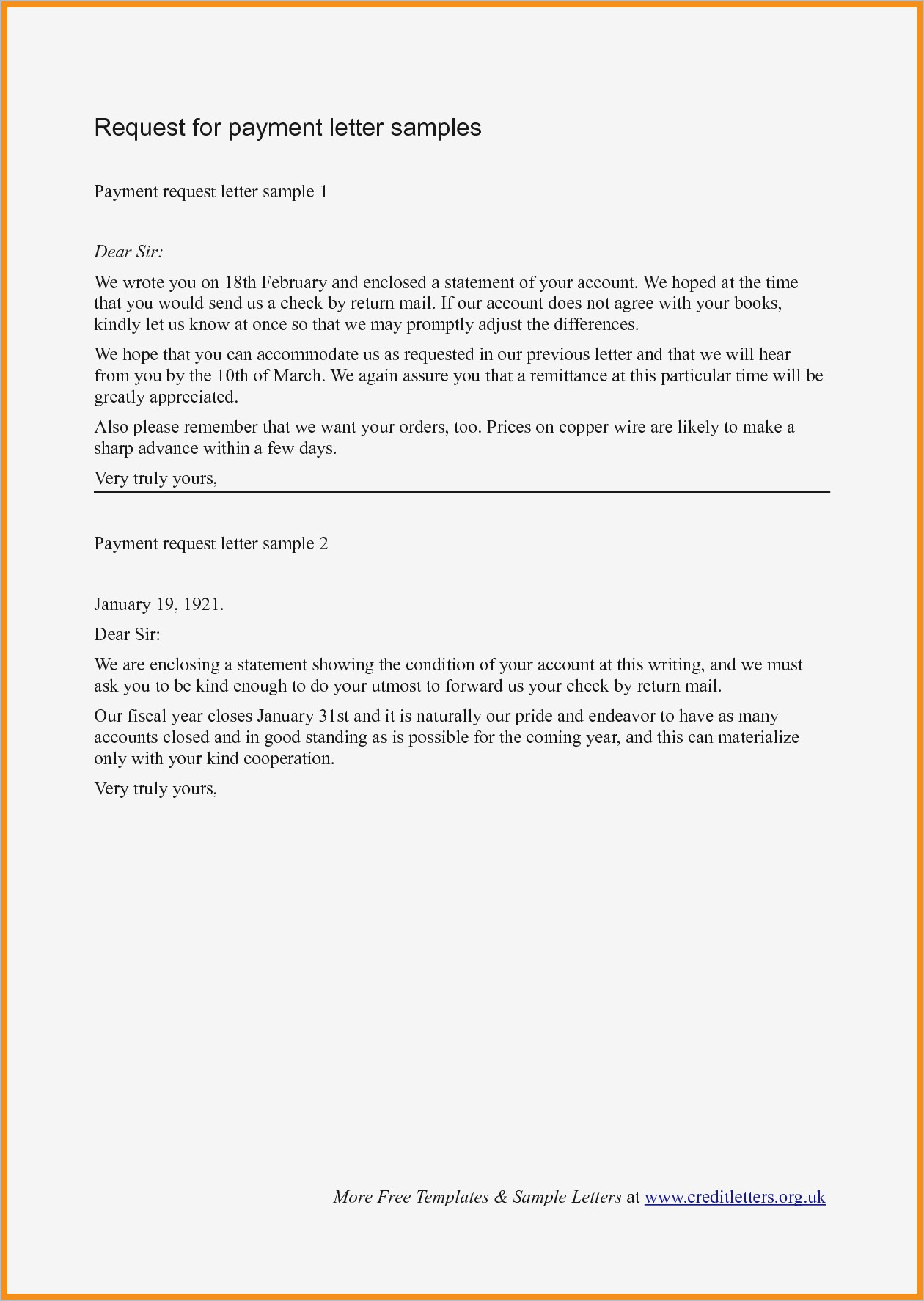 Outstanding Payment Letter Template - Demand for Payment Letter Template Ideas
