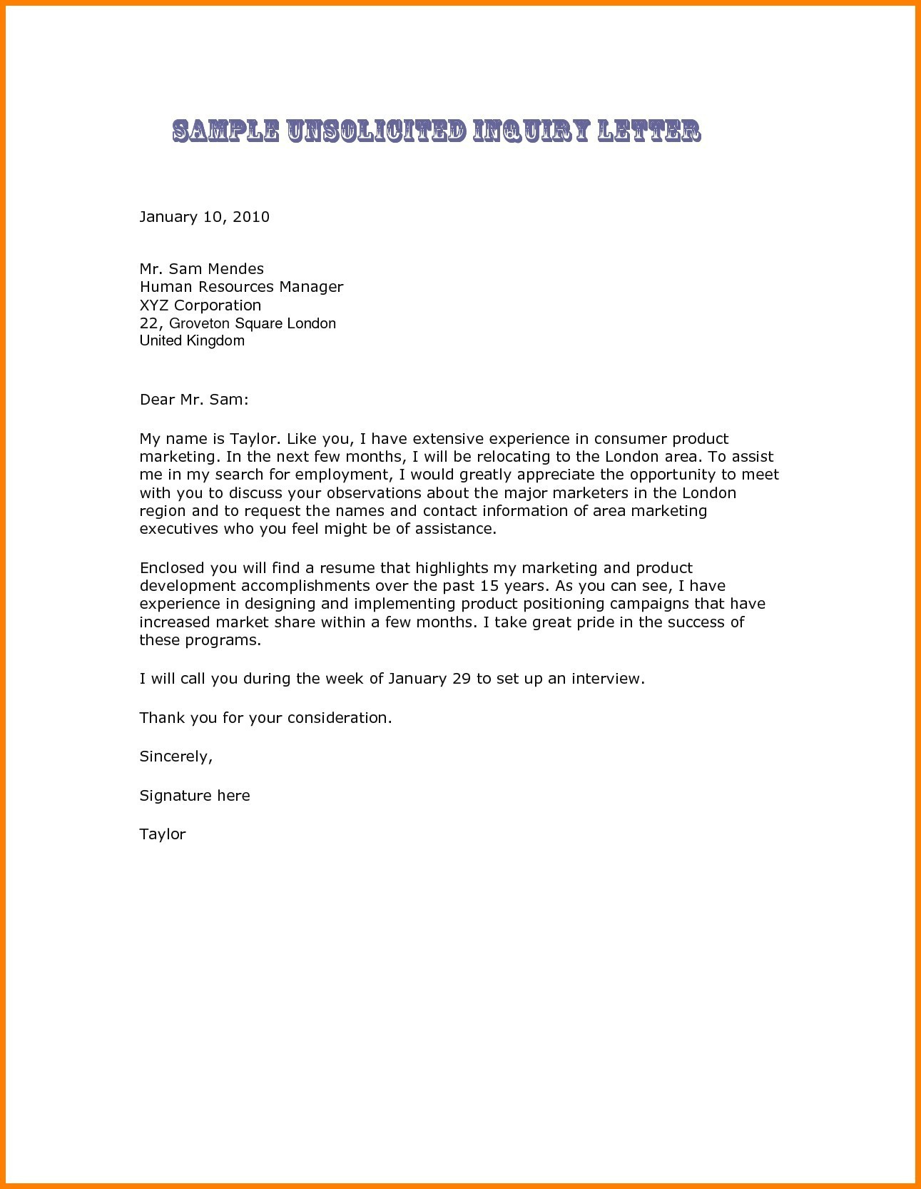 Letter Of Inquiry Template - Domestic Enquiry Letter format New Job Enquiry Letter Sample