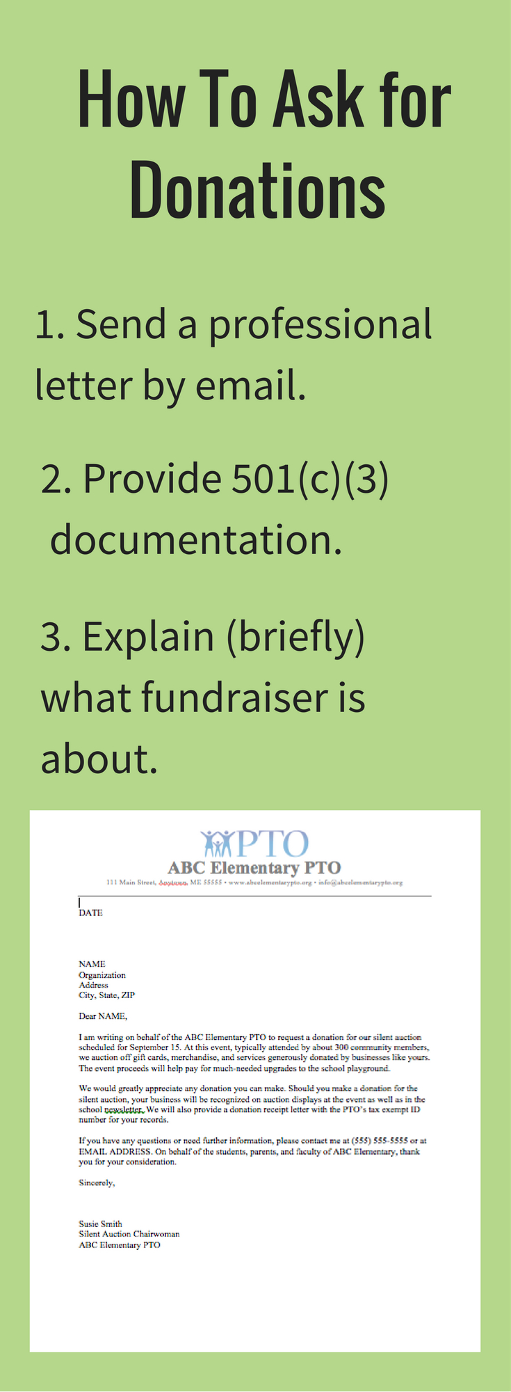 Silent Auction Donation Request Letter Template - Download Our Free Donation Letter Request Template