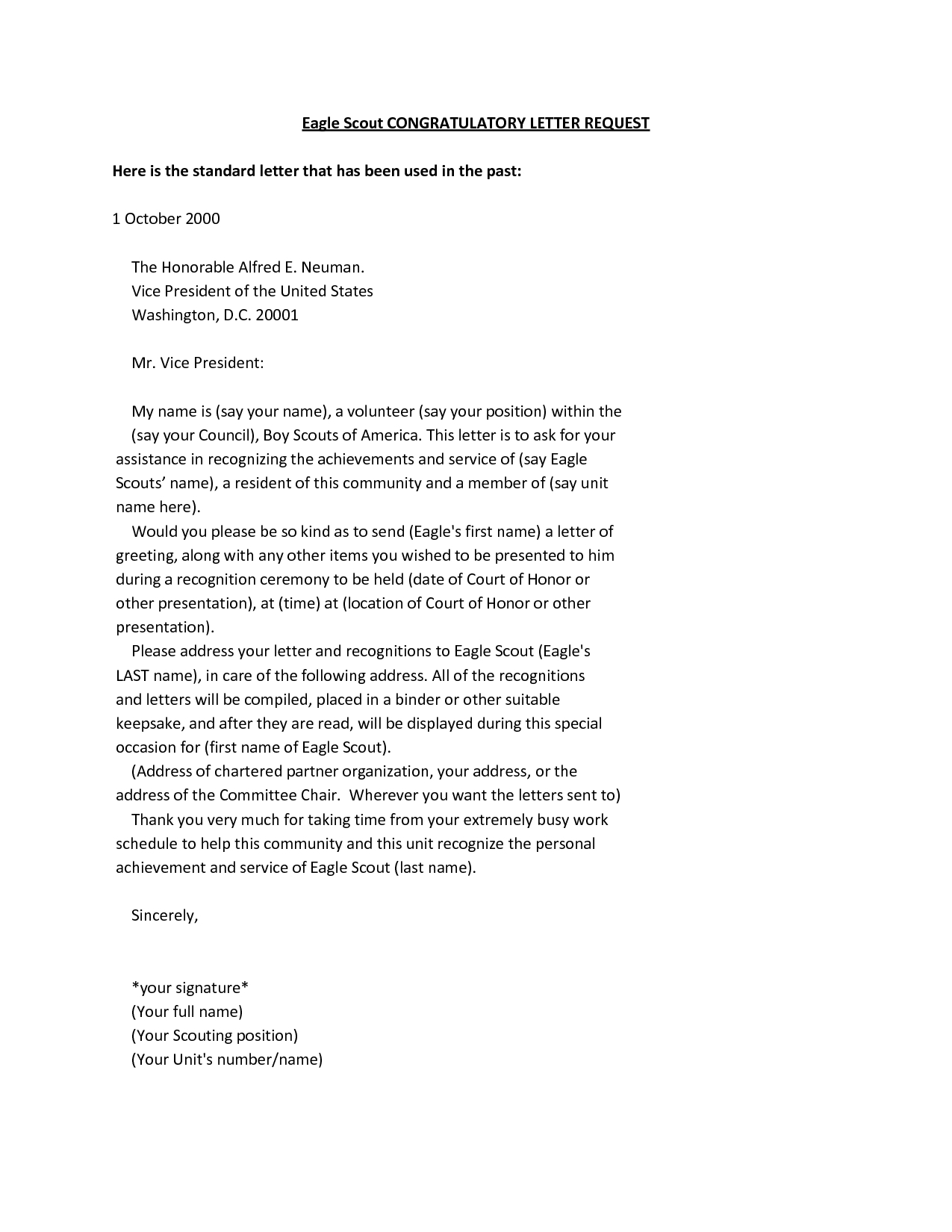 Tenant Reference Letter Template - Eagle Scout Parent Re Mendation Letter Template Acurnamedia