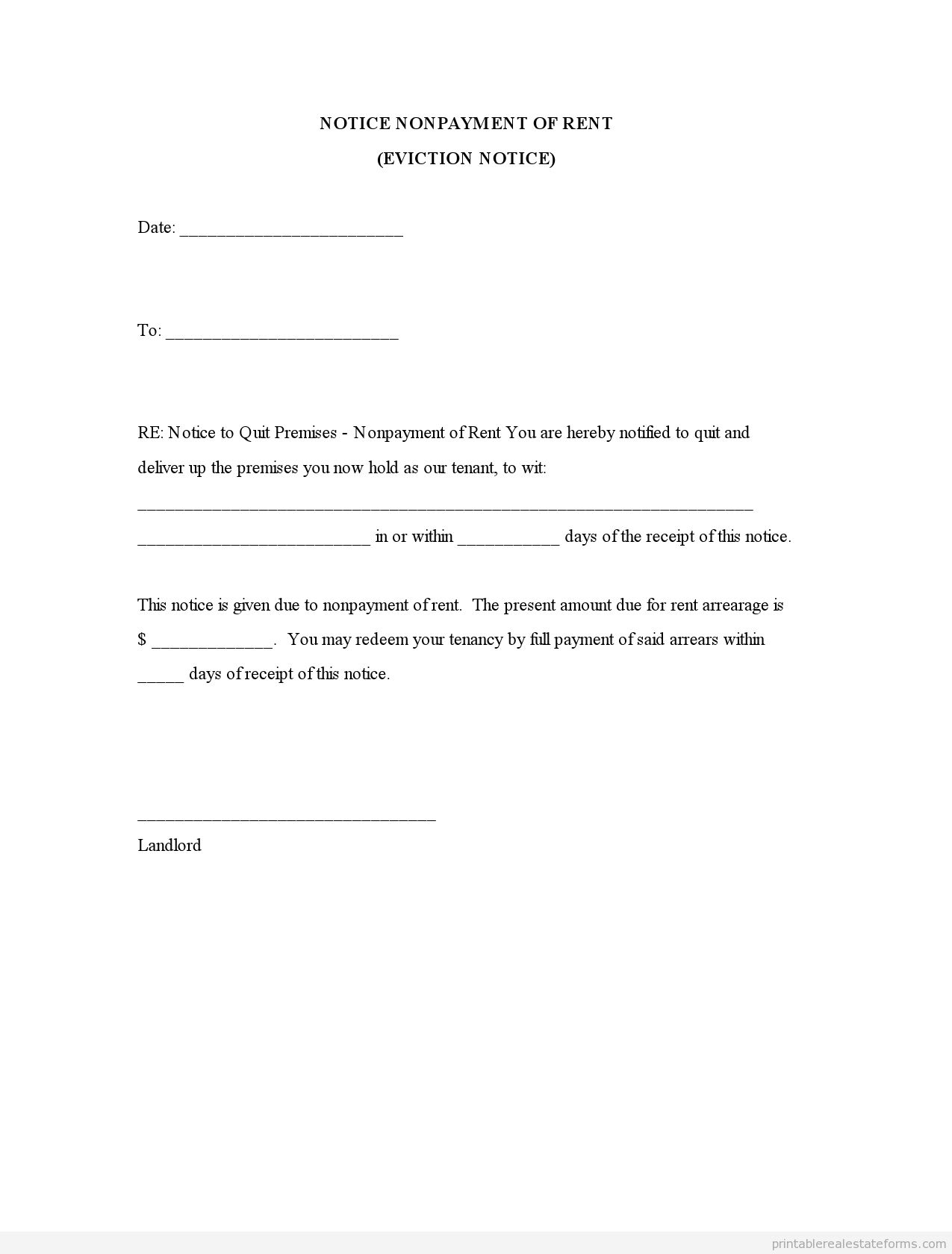 Intent To Lien Letter Texas Template Free