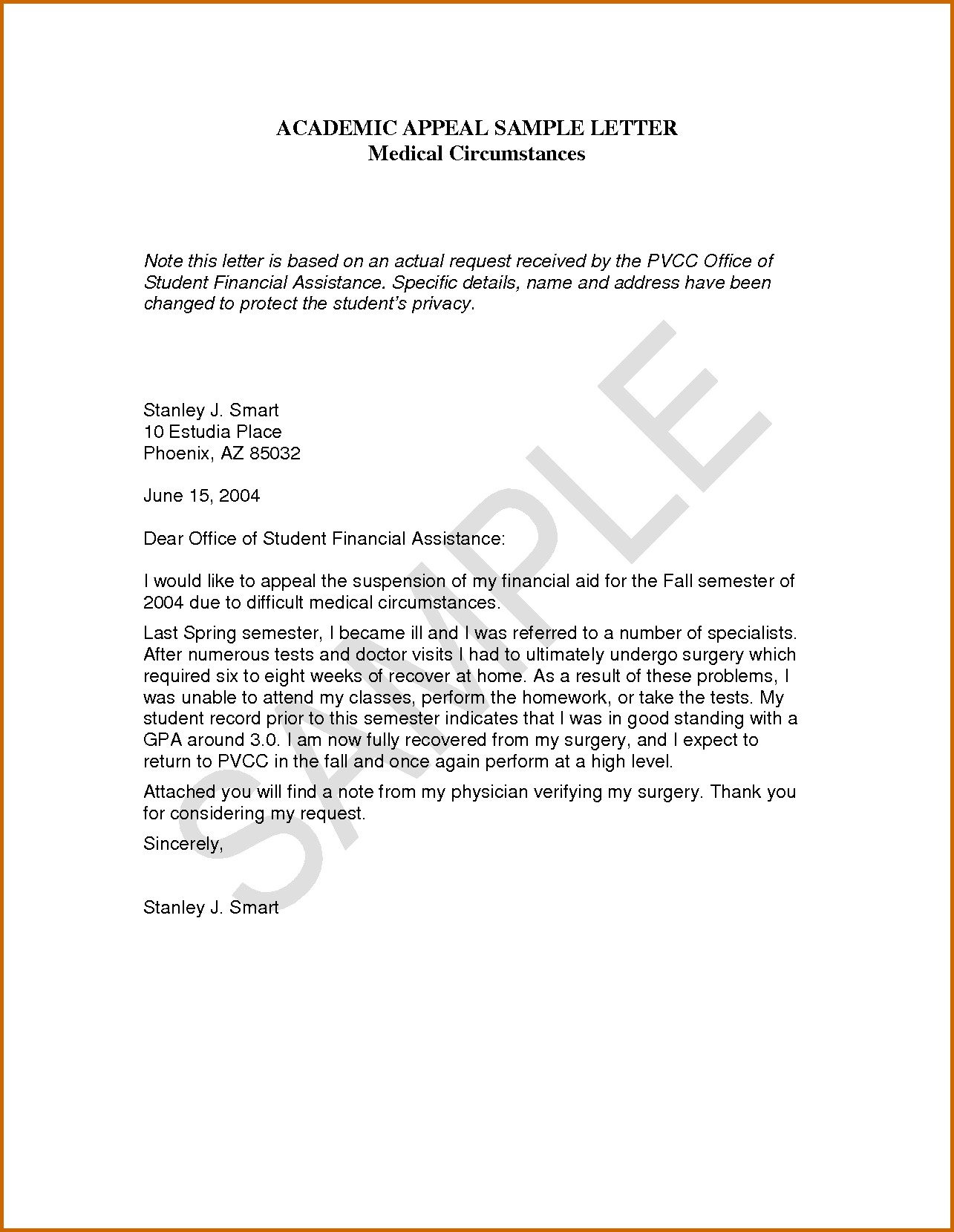 10 Day Appeal Letter Template - Examples Appeal Letter for Financial Support Valid Save Best New