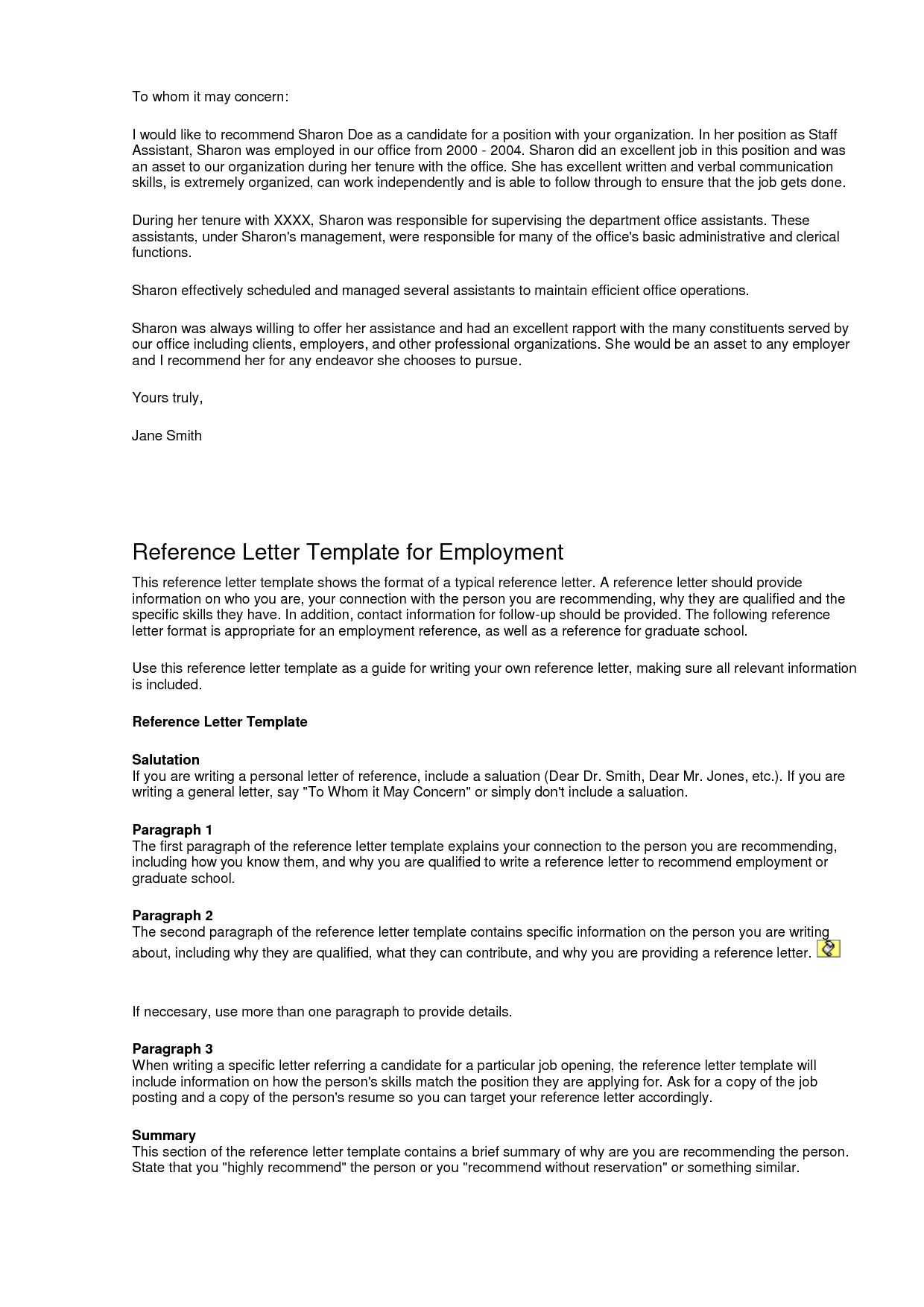 How to Write A Letter Of Recommendation Template - Examples Letter Re Mendation Template