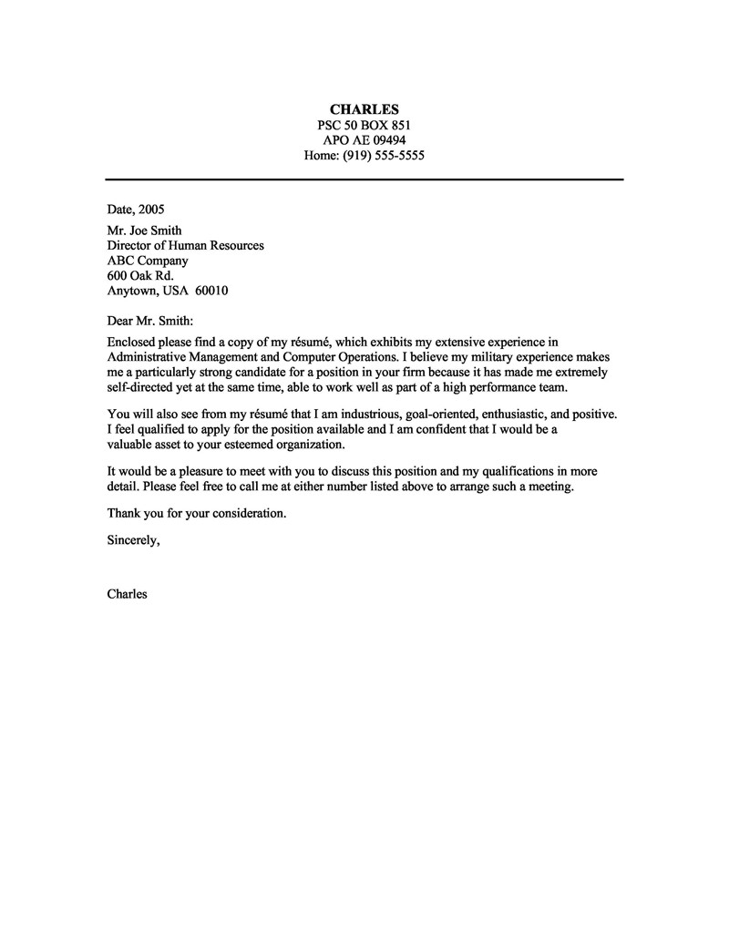Cover Letter Template for Administrative assistant Job ...