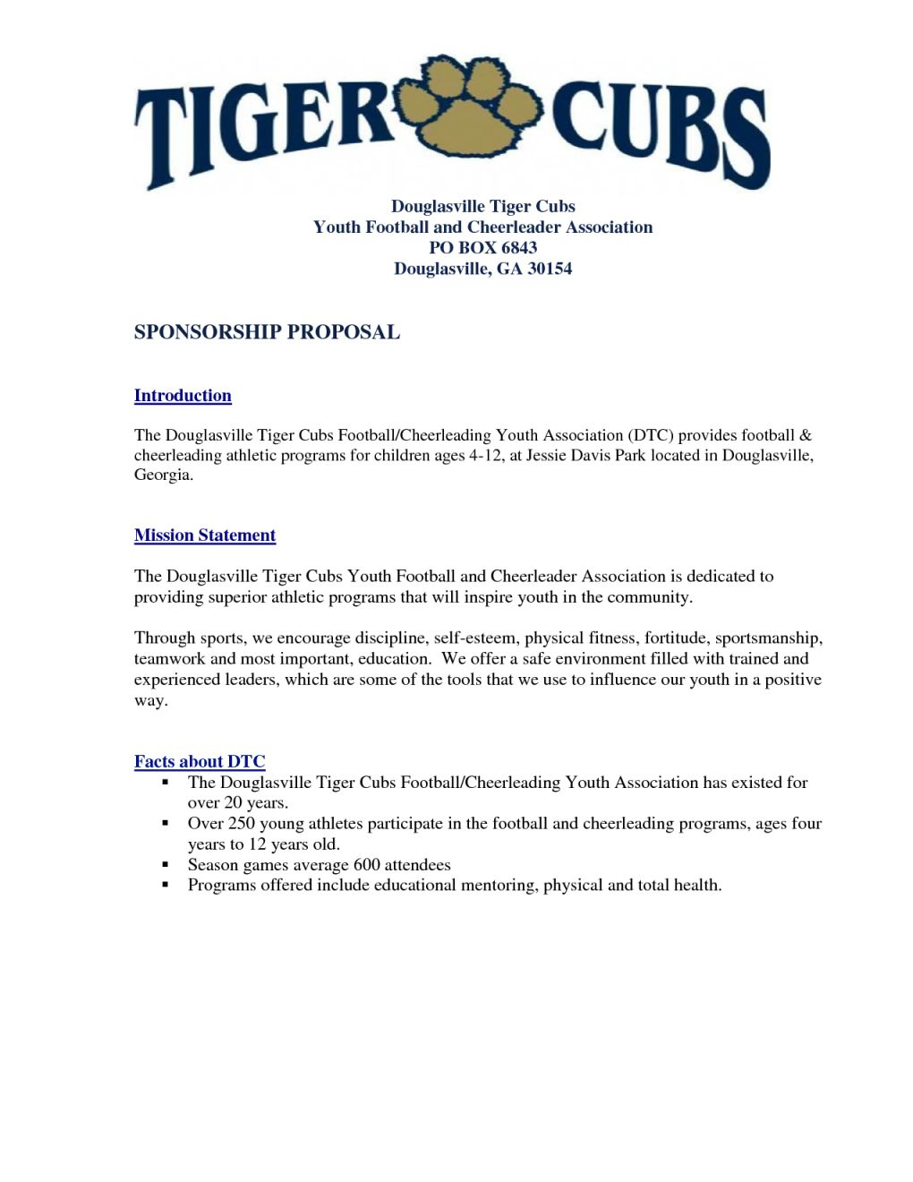 Youth Baseball Sponsorship Letter Template - Fabulous Sports Sponsorship Proposal Template Ch06 – Documentaries