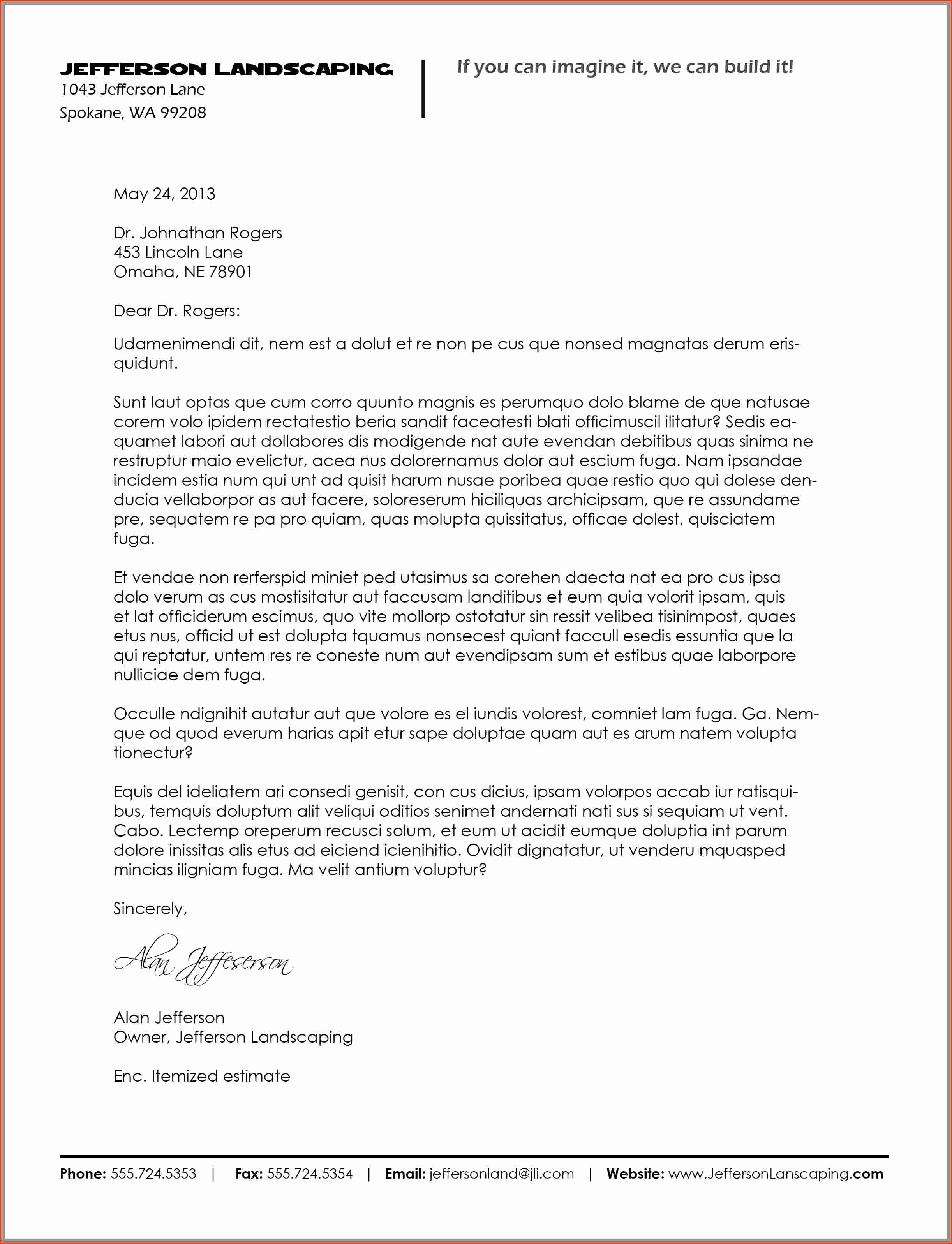 Formal Letter Template - formal Letter format Template New New Example Cover Letter for