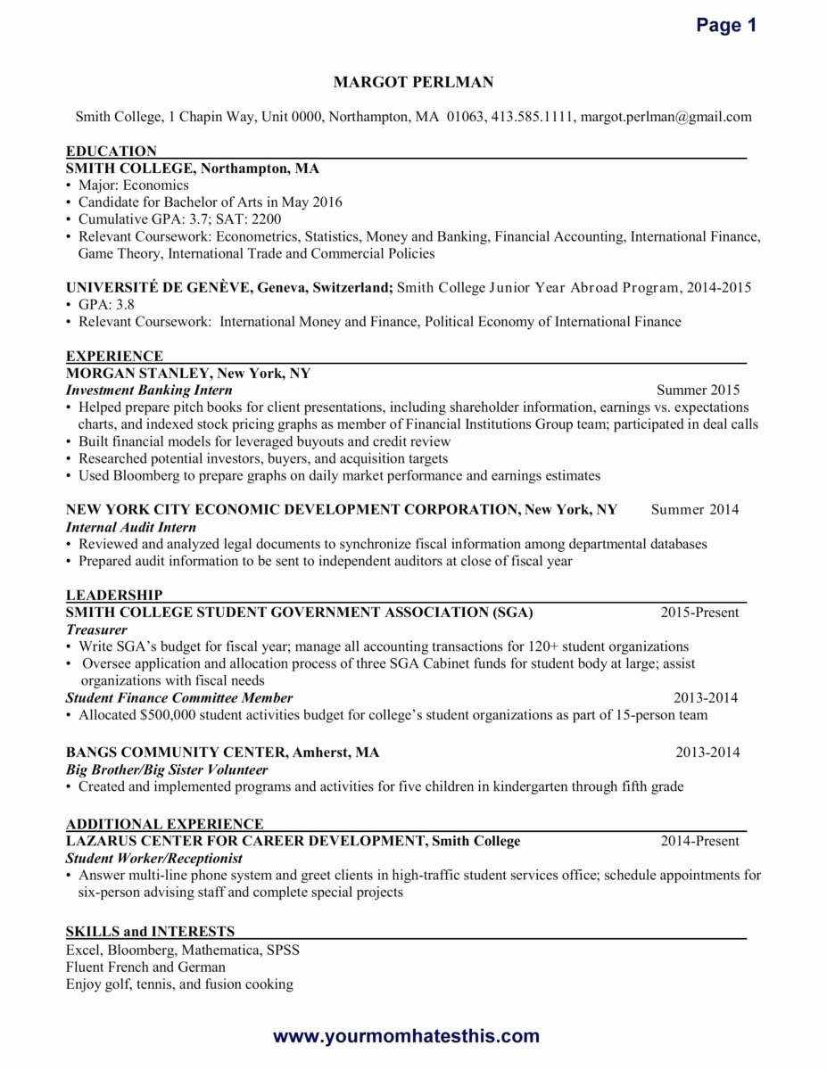 Letter Outline Template - format A Resume Unique Resume Helo New Template Best Examples