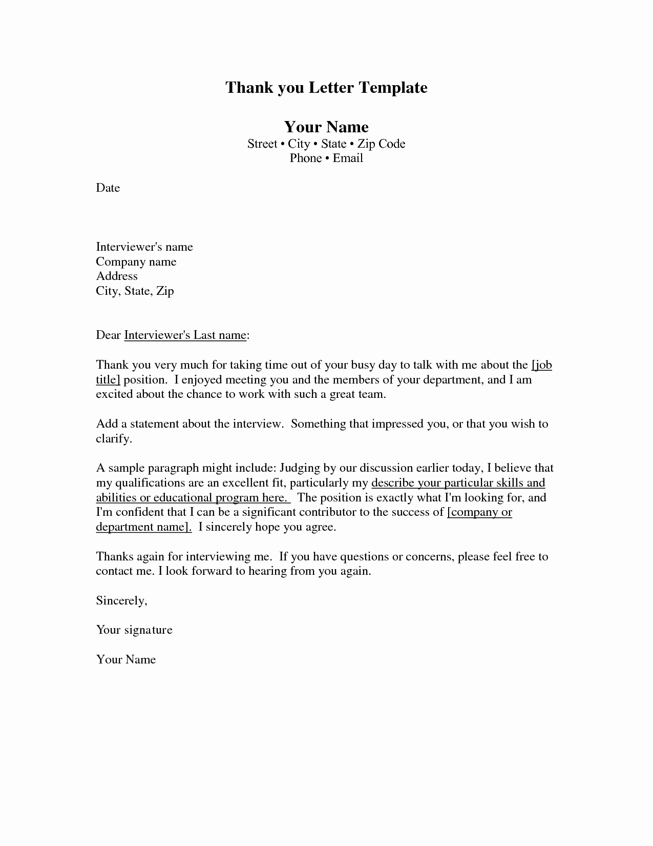 Grant Thank You Letter Template - format Of Thank You Letter Acurnamedia