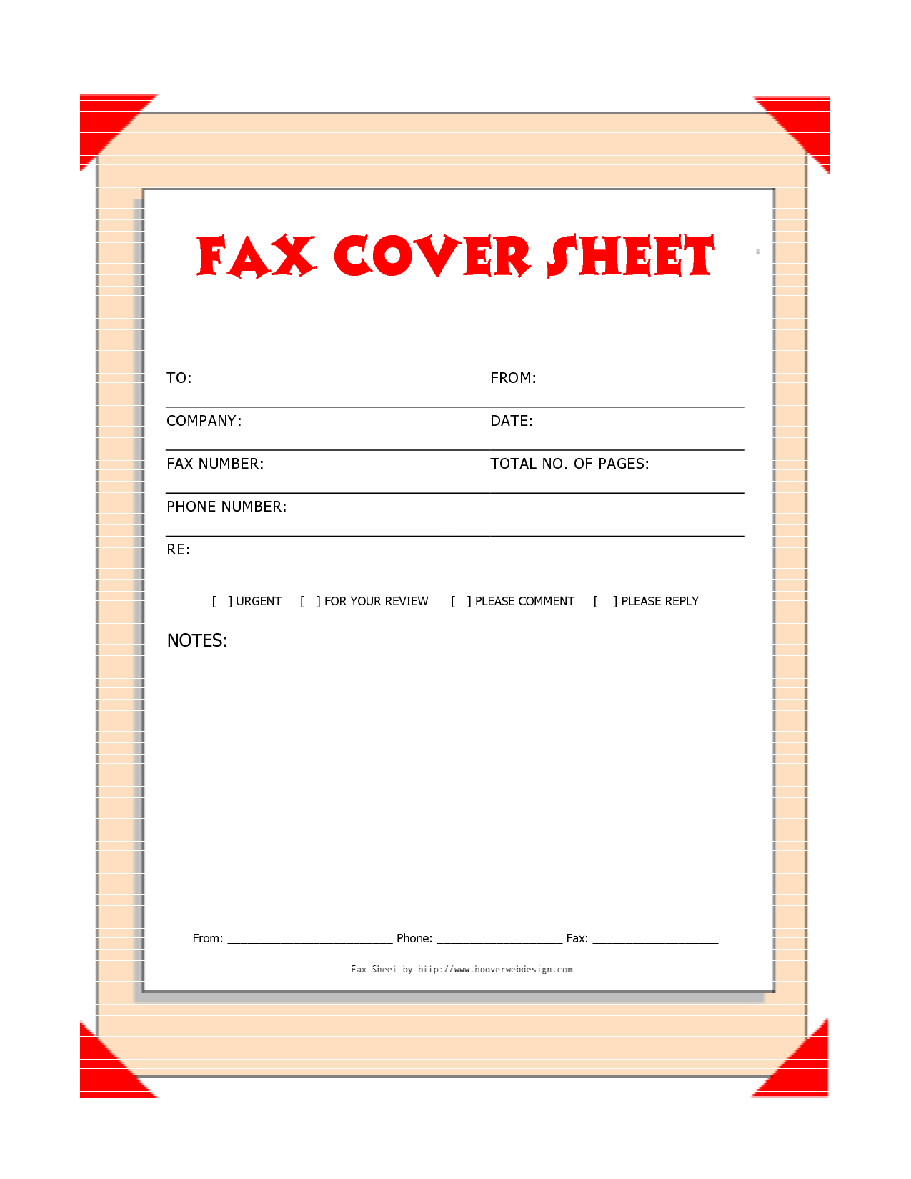 Free Printable Fax Cover Letter Template - Free Downloads Fax Covers Sheets