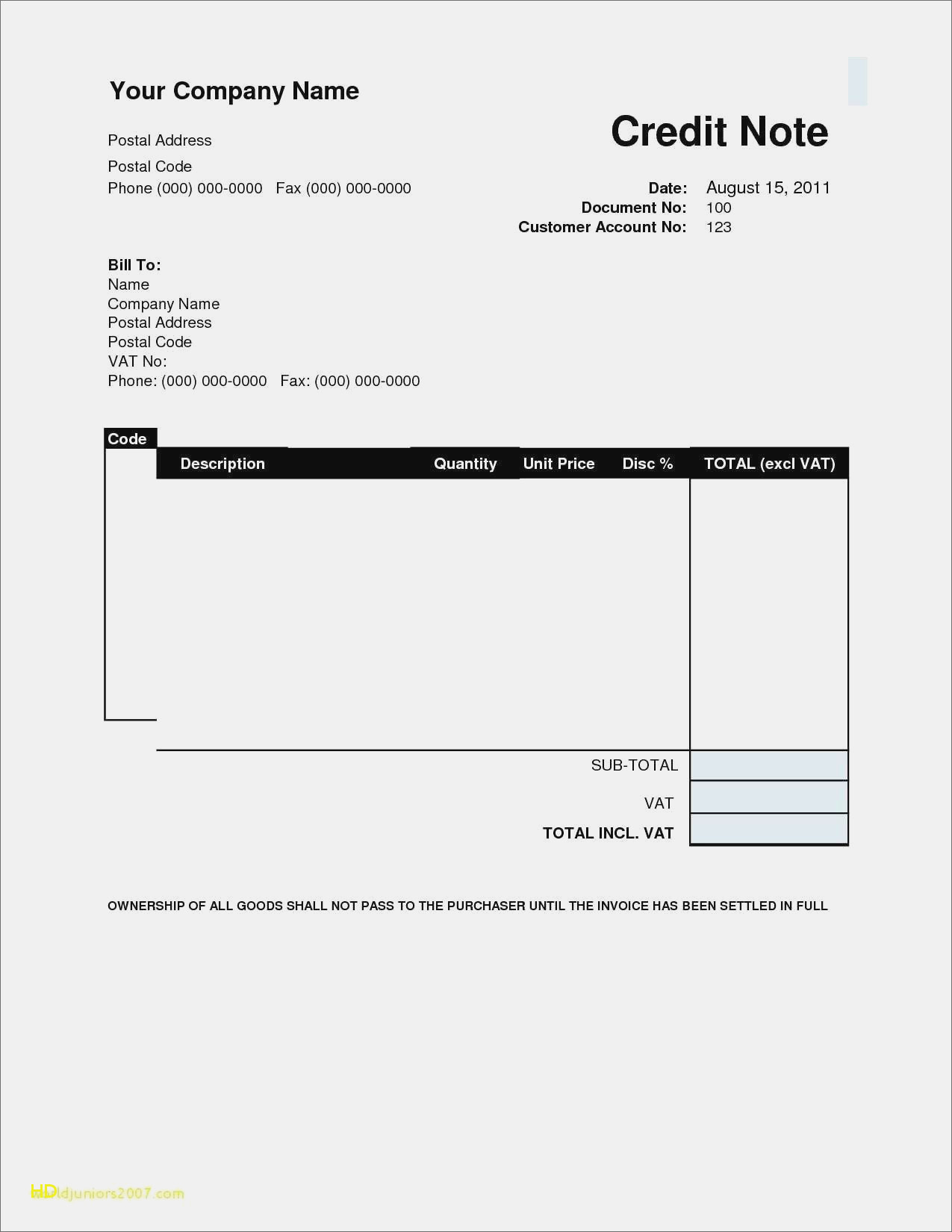 Invoice Letter Template - Free Invoice Template Part 43