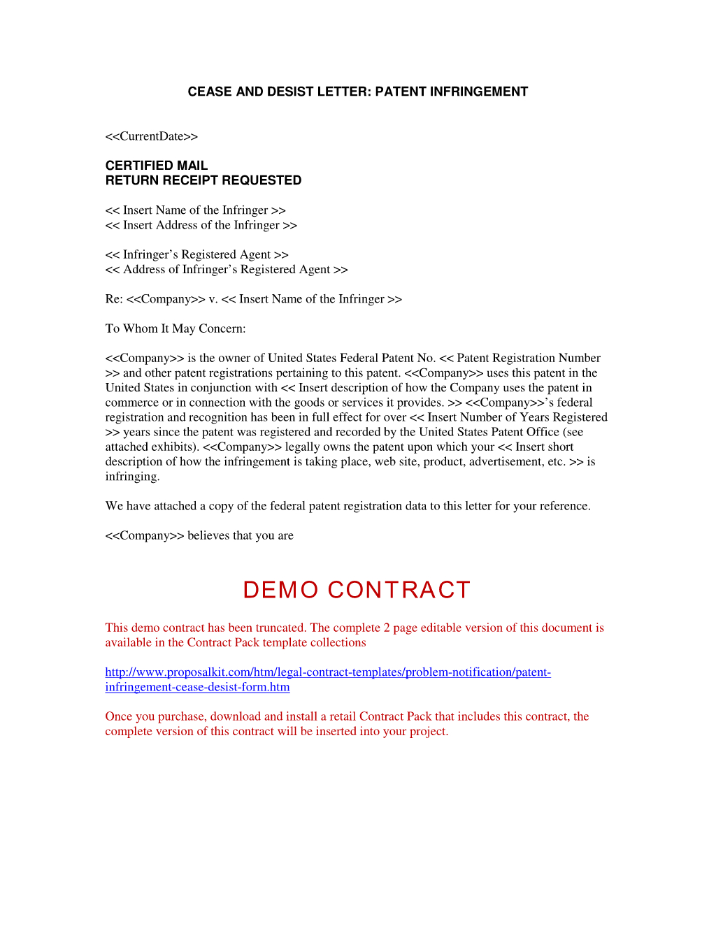 Cease and Desist Letter Trademark Infringement Template - Fresh Cease and Desist Template Your Template Collection