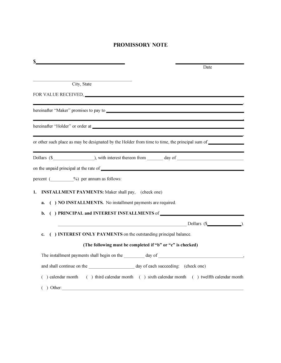 Promissory Letter Template - Fresh Promissory Note Template Word Your Template Collection