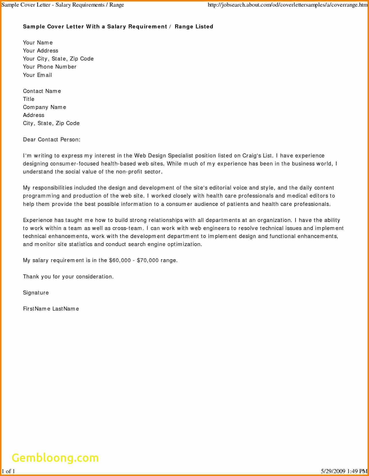 Template For Resignation Letter Singapore