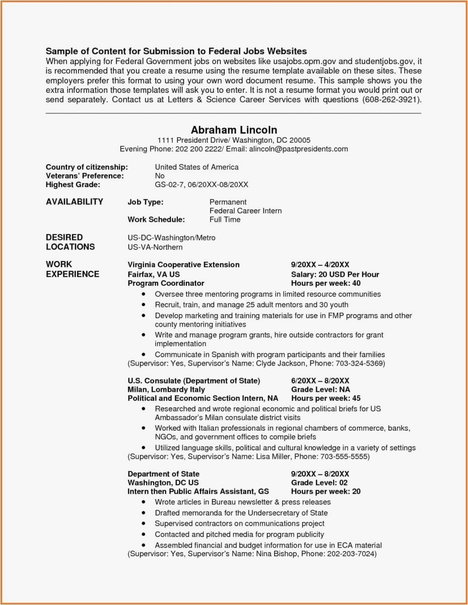 Construction Warranty Letter Template Free - General Contractor Resume Fresh 21 Federal Resume format