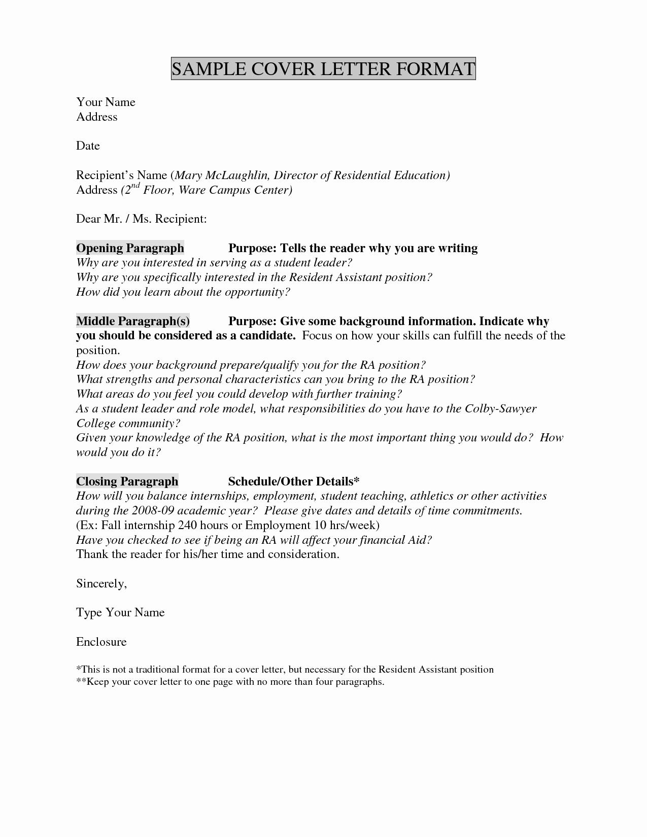 Traditional Cover Letter Template - How to Open A Cover Letter Luxury Unique if I Apply to More Than E
